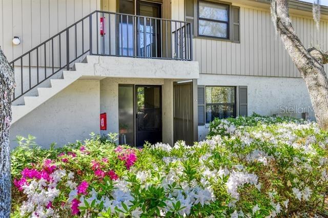 Condo life??? Ground floor, end unit!!! The best it can offer. This unit has been meticulously kept. New hot water heater and AC in 2022. The kitchen with most appliances done in 2022. New floor in living area and dining in March 2025. Convenient to tennis courts and car wash, just to name a few. Come take a look