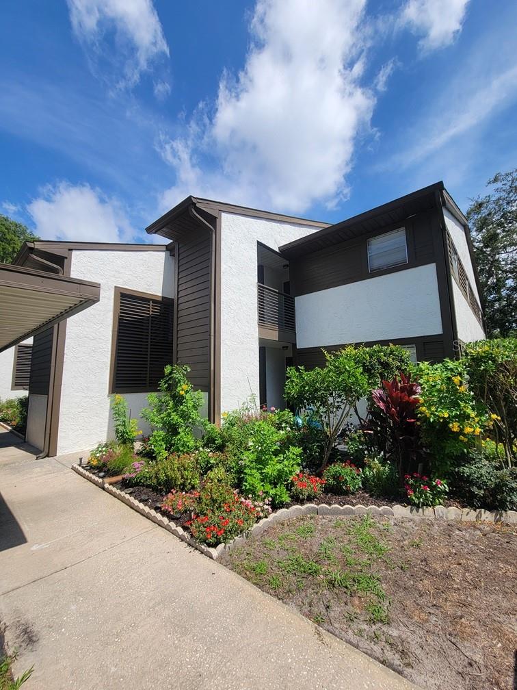 2 Bed/ 2 Bath 2nd story condo in the highly sought after active 55+ community of Woodtrail condos.
*HVAC - 2021 *Hot water heater - 2023 *
This unit has carpet in the living areas and bedrooms and tile in the kitchen and bathrooms. The layout flows from the kitchen to the living room to the bonus living area/den. The interior has a fresh light neutral color paint throughout. New Fan/light fixtures throughout. Master bedroom has a walk-in closet and private full bath with walk-in shower and double vanity. The guest bedroom, bathroom and laundry closet with stackable washer and dryer are towards the front of the condo. Ample storage with multiple linen closest within the home and a bonus storage area across from the front door.
One covered assigned parking spot and guest parking nearby.
This quiet community offers a clubhouse with monthly activities, a heated private community pool, shuffleboard and a BBQ area - all just steps away!
Conveniently located near Trinity Hospital, shopping and restaurants!
