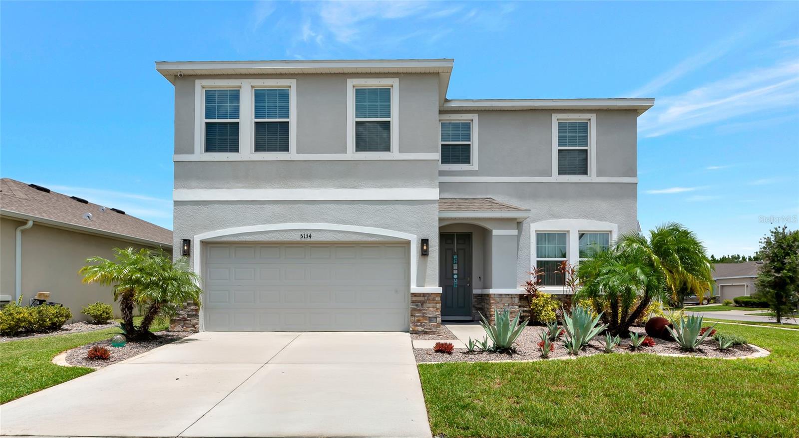 Do you hear the beach calling your name....Well let me introduce you to this picture-perfect home that is only a few blocks from just that!!!! Southshore Bay Lagoon is a 5-acre experience with everything from water slides, floating obstacles, kayaks, paddleboards and yes, your own beautiful beach with a swim up bar and restaurant that is all encompassed with this 4-bedroom 3 full bath home that will leave you speechless, it has been lovingly maintained, and you will want to call it home. The open floorplan with large kitchen and oversized island that flows into the family and dining rooms will be perfect for entertaining family and friends. One bedroom and full bath is located on the first floor, perfect for multigenerational living and 3 others on the second with 2 additional baths. There is also another family room upstairs so everyone can find their own space. Right off the dining room you will find the screened in lanai with a sizeable fully fenced back yard for the littles and fur babies. Smart home features. Cable and internet are also included in the HOA fee. Carpet only in bedrooms, Ceramic and vinyl throughout the rest of the home.
Seller will work with the buyer on concessions on buying down the rates when purchasing this home. We have options to make your monthly payments hundreds less.