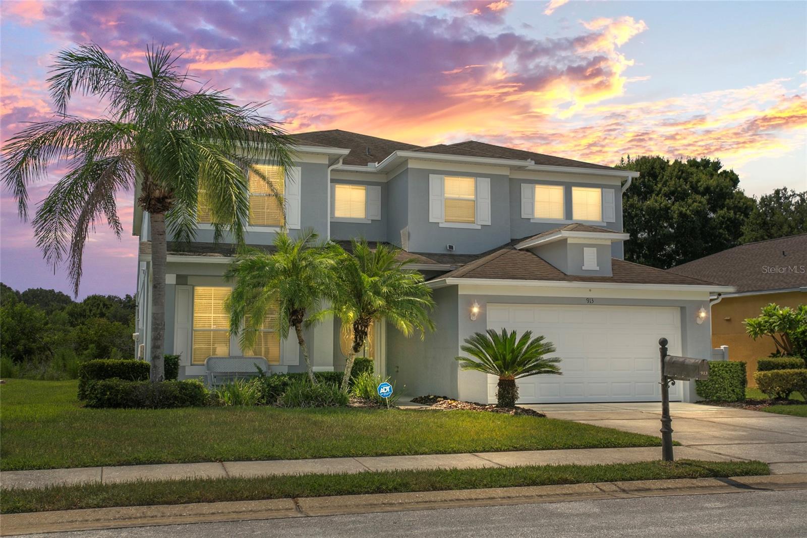 Discover luxury living in this stunning English-style home located in a prestigious gated community with exceptional amenities. Features four en-suite bedrooms—one located on the first floor and three upstairs. This property offers a private pool and spa with serene pond views, perfect for peaceful relaxation or entertaining. Enjoy the outdoors year-round from the screened-in pool area or the expansive screened balcony, both providing beautiful, uninterrupted views. Inside, the home features a versatile layout with a bedroom and full bathroom downstairs, formal living and dining rooms, and a spacious kitchen and family room combo. Upstairs, you’ll find three ensuite bedrooms, including a primary suite with a massive walk-in closet. The charm continues with a cozy front porch and a 2-car garage, all designed with both elegance and function in mind. This home truly blends style, comfort, and convenience—don’t miss your chance to experience it firsthand!