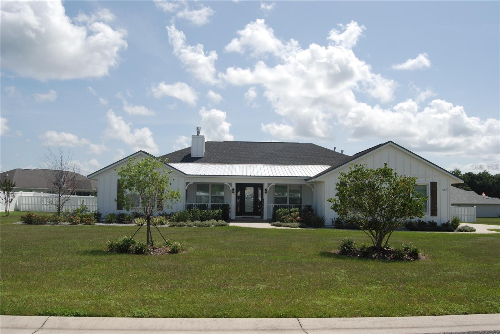 THIS BEAUTIFUL HOME SITS ON A .74 LOT AND HAS A FULLY FENCED BACK YARD. IT IS IN A GATED COMMUNITY AND IS READY FOR IMMEDIATE OCCUPANCY. IT FEATURES A OPEN FLOOR PLAN WITH A LARGE ISLAND AND KITCHEN NOOK. IT HAS SLIDING POCKET DOORS TO LANAI AND GUEST BATH CAN BE ENTERED FROM THE LANAI. THE LIVING ROOM HAS A CORNER GAS FIREPLACE. THE BARN DOOR IN THE LIVING AREA TAKES YOU TO THE MASTER SITTING AREA AND THE BEAUTIFUL MASTER ENSUITE, COMPLETE WITH HIS AND HER CLOSETS AND AN OVERSIZE GANG SHOWER WITH DUAL SHOWER HEADS AND SEATING ALL THE WAY AROUND. MAKE AN APPOINTMENT TODAY TO SEE THIS HOME.