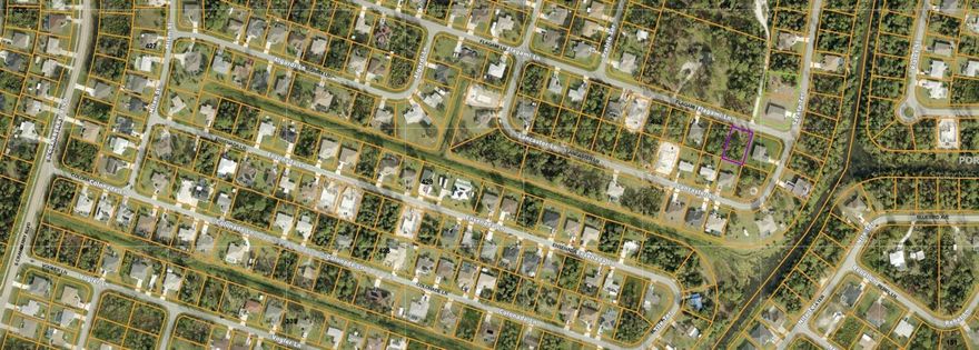 Great location! Lovely neighborhood perfect for building your dream home in the thriving city of North Port, home of the Atlanta Braves Spring Training. Minutes to Butler Park, the Morgan Family Community Center and the North Port Aquatic Center. Centrally located to EVERYTHING...US-41, I-75, schools, Suncoast Technical College, Shannon Staub Library, and plenty of shopping and dining. Close to Venice, Port Charlotte & Punta Gorda. Near Sunseeker Resorts, the newly opened waterfront oasis. Convenient access to many golf courses, world-class fishing, boating, and stunning Gulf beaches!