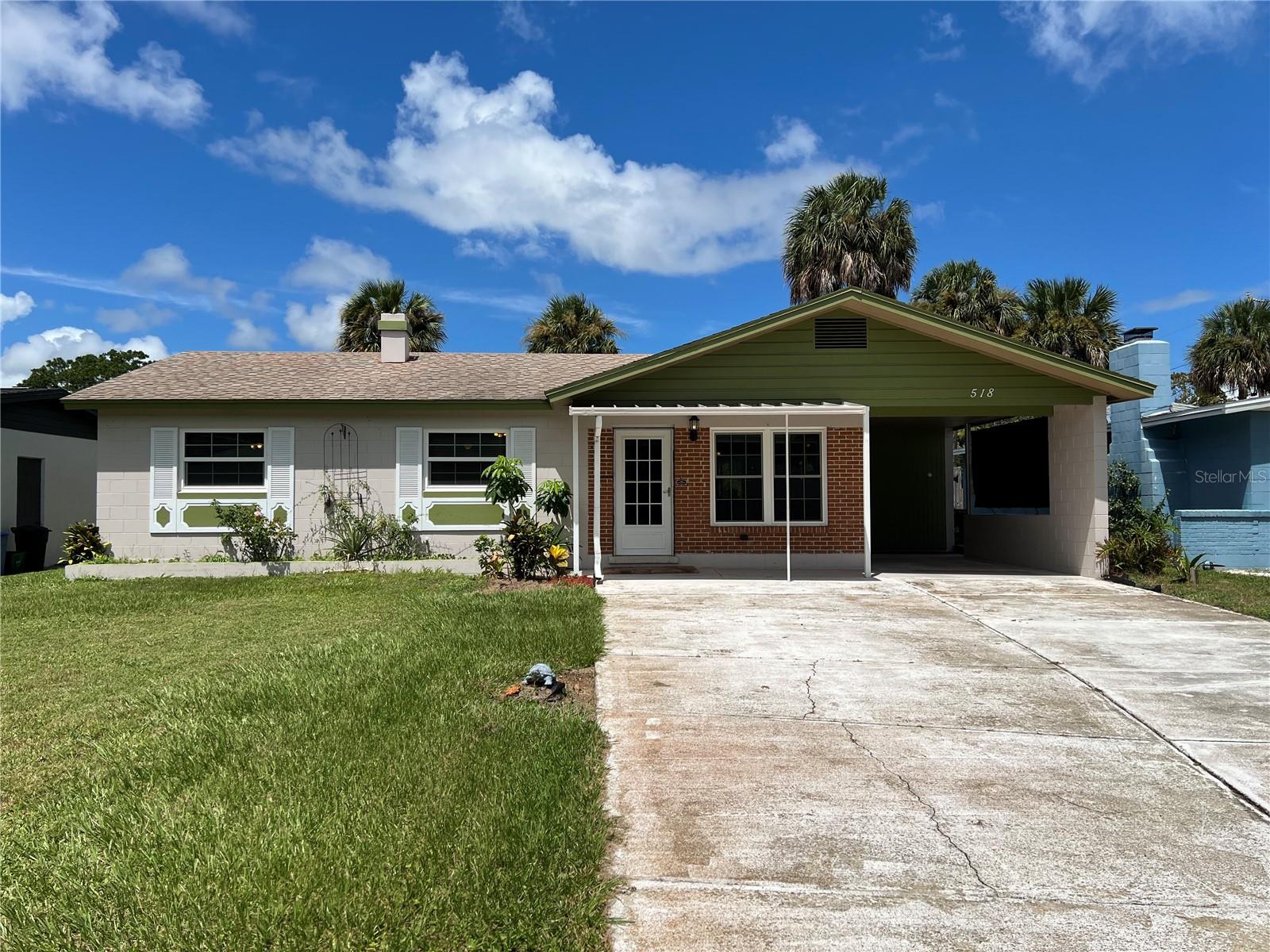 Beautifully updated 3-bedroom, 2-bath concrete block home on higher elevation with drainage system. Features include New Windows, New Carrier A/C inside and out, updated Kitchen with New cabinets and Appliances, New plank flooring, Fresh paint inside and out, New 12x12 screened Lanai, and a spacious fenced yard. Move-in ready! With its thoughtful updates and solid construction, this home is ready for its next owner to enjoy.
