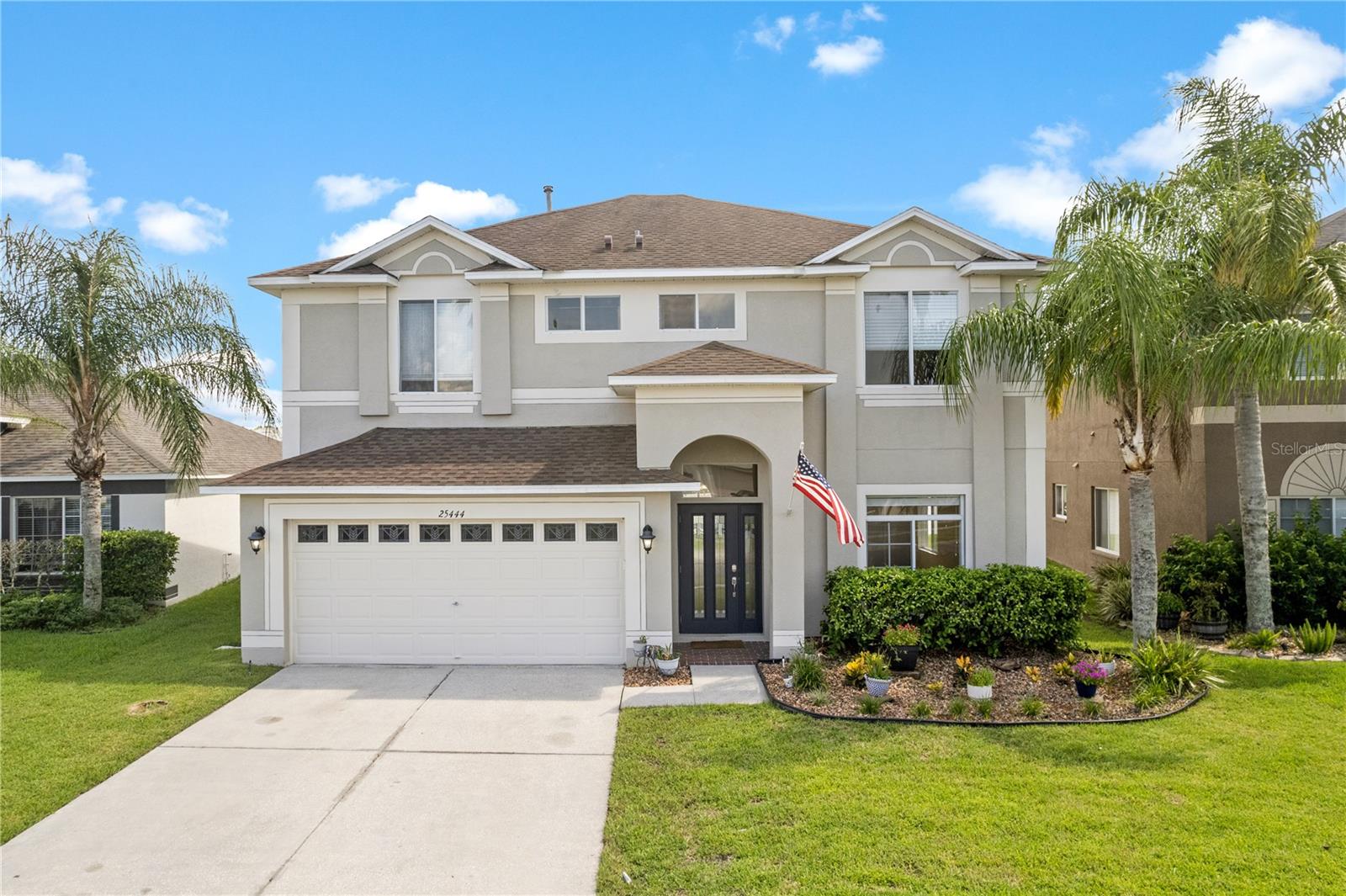Welcome to 25444 Geddy Drive in Land O’ Lakes! This beautifully updated 3-bedroom, 2.5-bath home with an oversized loft offers the perfect blend of comfort and style on a large waterfront lot.
Enjoy fresh interior paint, new first-floor flooring, and a newly renovated kitchen featuring stainless steel appliances, a gas range, butcher block counters, subway tile backsplash, and white cabinetry. The open floor plan flows seamlessly to the expansive backyard where a large paver patio overlooks tranquil water views—ideal for grilling and entertaining.
Upstairs, the spacious loft provides flexible living space perfect for a media room, playroom, or home office. The owner’s suite includes a custom walk-in closet and ensuite bath, while two additional bedrooms and 2.5 total baths ensure room for everyone. Added peace of mind comes with foundation waterproofing on three sides.
Located in a vibrant community with resort-style amenities—pool, spa, playground, basketball courts, and more—this home is also just minutes from shopping, dining, top-rated schools, and commuter routes.
Don’t miss your chance to own this move-in ready waterfront gem in one of Land O’ Lakes’ most desirable neighborhoods. Schedule your private tour today!