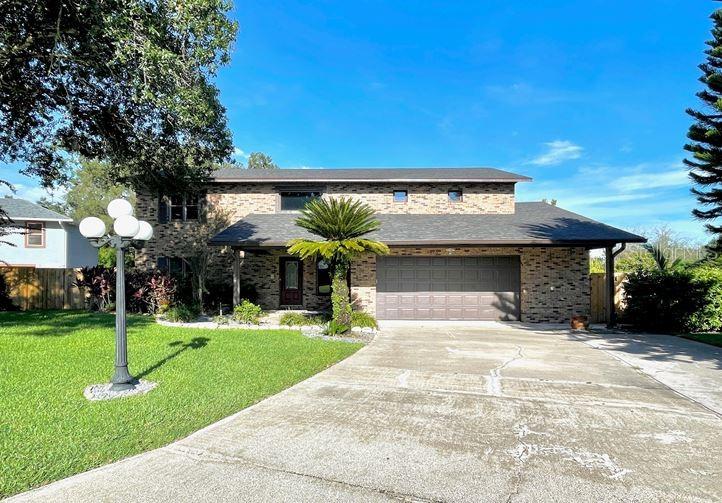 One or more photo(s) has been virtually staged. Don’t miss the opportunity to lease this beautifully designed 4-bedroom, 3-bath custom-built home located in the peaceful and highly desirable One Highlands Place community. With thoughtful upgrades, spacious living areas, and serene lake views, this home offers luxury, comfort, and convenience in one perfect package.
The open-concept kitchen features a center island, stainless steel appliances, and ample cabinet space, making it perfect for both entertaining and everyday living. Just off the kitchen, you’ll find a formal dining room and a separate living room with elegant finishes. An expansive flex room offers views of the pool and backyard and comes complete with a pool table, providing a perfect space for recreation or relaxation.
The large primary suite includes a spa-like ensuite bathroom with dual sink vanity, walk-in closet, and a luxurious step-in shower with dual shower heads. Additional features include a spacious laundry room with front-loading washer and dryer, an oversized two-car garage with built-in workshop space, and a zoned air conditioning system for optimal comfort and energy efficiency. The fully fenced backyard includes a second-story wood deck that overlooks a peaceful lake view, offering an ideal spot to relax and enjoy the outdoors.
Enjoy Florida living year-round with your own private pool, a covered patio area, and a well-maintained yard—lawn care and pool service are included in the rent. Located in the desirable George Jenkins High School district, this home also offers easy access to shopping, dining, and major roadways.
Available for occupancy starting August 15, 2025. Contact us today to schedule a private showing or learn more about this exceptional rental opportunity.