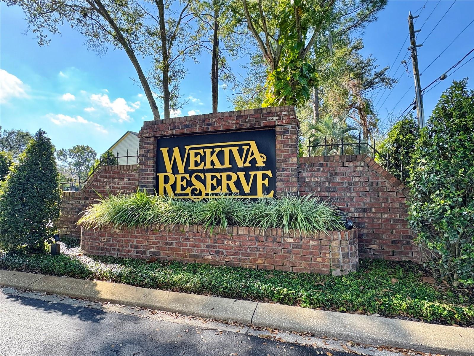 WEKIVA RESERVE UNIT 1 - Residential