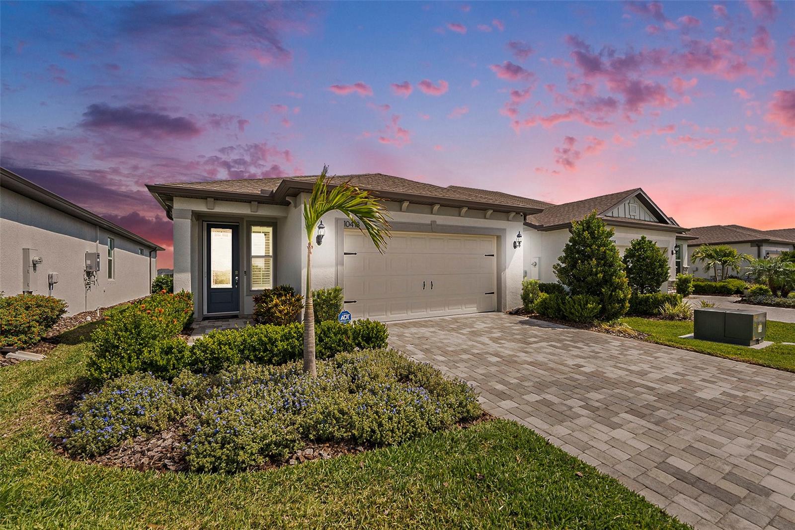 Welcome to resort-style living without the wait in the highly desirable 55+ Active Lifestyle Community of Del Webb BayView! This home is available to lease or purchase (MLS #TB8382653)! Live here before you buy and skip the construction delays, rising costs, and upgrade charges—this late 2023 resale SMART HOME offers. This thoughtfully designed 3-bedroom, 2-bathroom, 1,655 sq. ft. home includes over $126,000 in premium upgrades, including a $43,000 WATERFRONT LOT—something that new construction buyers often wait months for and pay extra to secure. Plus, with no need to wait for post-close installations, this home comes complete with luxury features and custom touches you won’t find in a base-model build. Inside, enjoy soaring 9.5-foot ceilings, custom shiplap walls, an electric fireplace, and a built-in media center—all opening to your private screened lanai through triple pocket sliding glass doors with a motorized shade for privacy and sun control. Your morning coffee will taste even better with tranquil WATER VIEWS and conservation across the street. Love to cook? The gourmet kitchen is a showstopper, featuring high-end Whirlpool stainless appliances, gas cooktop, granite countertops, upgraded cabinet lighting, and level 3 and 4 finishes already included—no costly add-ons or design center markups required. The spacious primary suite is a true retreat with its own fireplace, oversized closet, granite dual vanities, a linen closet, and frameless glass shower. The versatile third bedroom/Flex Room has been upgraded with Closets by Design—ideal for guests, fitness, or hobbies. Other upgrades include:
Luxury vinyl plank flooring throughout
Custom lighting
Plantation shutters
SMART HOME tech with Nest thermostat, ADT security system, and video surveillance
50 AMP EV Charger
Professional landscaping with lighting
Hurricane shutters
Epoxy-coated garage floor
Custom front door and retractable screen
And the best part? The HOA covers your lawn care, internet, and basic cable—saving you time and money while you enjoy life in this vibrant, amenity-rich community.
Del Webb BayView offers an unbeatable lifestyle with:
Heated resort-style pool & spa
Resistance pool, fitness center, and full-time lifestyle director
Tennis, pickleball, shuffleboard, and bocce courts
Dog park, walking trails, and on-site restaurant
Social clubs, art classes, concerts, and more!
Just minutes from I-75, world-class beaches, airports, shopping, and dining, this home offers not just comfort, but community and convenience.
Owers will consider pets!