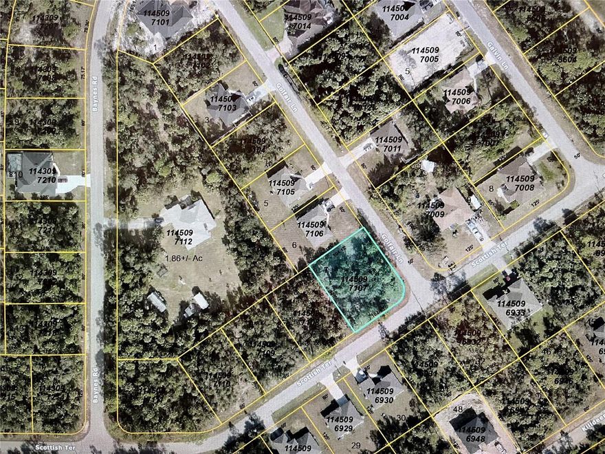 Build Your Florida Dream Home!CORNER LOT! NOT FLOOD ZONE! NO HOA OR CDD!
A great opportunity to own a residential lot in the growing City of North Port. ADDITIONAL LOTS AVAILABLE FOR SALE OWN BY SAME OWNER owes lots next( TAX ID #1145097108,1145097109, 1145097110,1145097111) for additional price each additional lot as a listing agent.This vacant parcel offers a peaceful setting while remaining conveniently close to shopping, dining, schools, parks, and major roadways. Enjoy easy access to I-75, area beaches, and all that Southwest Florida .NOT FLOOD ZONE!

Located in an established neighborhood with nearby newer construction, this lot is ideal for a future primary residence, seasonal home, or investment property.With no HOA, no flood zone, and no rental restrictions, this property provides freedom and flexibility. Minutes from dining, shopping, and the airport, this enchanting home is as practical as it is beautiful.