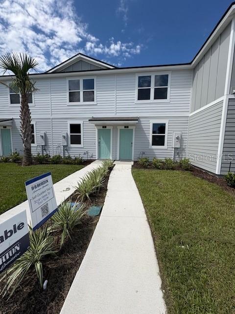*No seller incentives offered*
Welcome to Cordera Express, a new townhome community by D.R. Horton in the historic city of St. Augustine, Florida. These thoughtfully designed homes blend open-concept living with energy-efficient features, all at an exceptional value. Plus, with included lawn maintenance, homeowners can spend more time enjoying life and less time on upkeep.
Cordera Express features the Osmond floorplan which offers 1,109 sq. ft. of living space across 2 bedrooms, 2.5 bathrooms, and 2-stories. This floorplan is expansive, bright, and perfect for hosting.
At Cordera, you’ll never feel far from home, thanks to the Home Is Connected® suite of smart home products included in every townhome. This industry-leading technology keeps you connected to the people and places that matter most, providing convenience, security, and peace of mind in your new home.
Cordera’s prime location means residents are just minutes from the entertainment, shopping, and history of Downtown St. Augustine. Whether exploring historic landmarks, enjoying local dining, or taking a short drive to local beaches, Cordera offers the perfect blend of convenience and an active lifestyle.
Families will appreciate being zoned for some of the best schools in Florida in top-rated St. Johns County, making Cordera an ideal place to raise children. Discover the unique combination of history, modern living, and community at Cordera—your new townhome journey awaits.