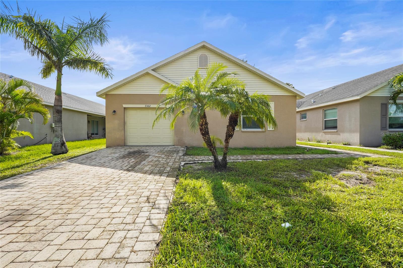 One or more photo(s) has been virtually staged. Welcome to this charming 3-bedroom, 2-bathroom home nestled in the heart of Sarasota. Built in 2017, this well-maintained residence offers the perfect combination of modern features and everyday comfort, making it an excellent option for first-time homebuyers, investors, or anyone seeking a low-maintenance rental property. As you arrive, a pavered driveway adds to the curb appeal. Step inside to find a bright and open layout with extra-large bedrooms, sleek granite countertops, and stainless steel appliances in the kitchen. The spacious living areas provide a warm and welcoming atmosphere ideal for both relaxing and entertaining. An attached one-car garage adds everyday convenience, while the private backyard offers plenty of room for outdoor fun, gardening, or simply soaking in the Florida sun. With no deed restrictions, you'll have the freedom to personalize the space to your liking. Centrally located with easy access to Fruitville Road and I-75, you’re just minutes from shopping centers, schools, county offices, and everything Sarasota has to offer—including beautiful parks, vibrant downtown hotspots, and the world-renowned Gulf Coast beaches. Don’t miss your chance to own this incredible home in one of Sarasota’s most convenient locations!