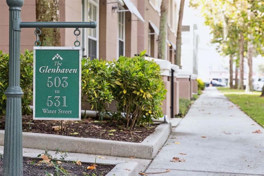 Now priced at $292,000, this top-floor end unit in the heart of Celebration sits just steps from Market Street and overlooks lush greenery and the Water Street Canal — with some of the lowest HOA fees in the community. This beautifully updated one-bedroom condo features a rare blend of charm, privacy, and true low-maintenance living in one of Central Florida’s most desirable neighborhoods.

Renovated and move-in ready, the home includes a modern kitchen with stainless steel appliances (refrigerator, range, dishwasher, microwave), granite countertops, and LVP flooring in the kitchen and bath. The updated bathroom includes a walk-in shower, while the open living and dining layout and spacious bedroom create a comfortable, inviting interior.

Residents enjoy community amenities such as miles of walking and biking trails, lakes, multiple pools, tennis courts, playgrounds, and year-round community events — all with convenient access to major highways and surrounding areas.

Recent upgrades include a 2023 AC replacement. The top-floor end-unit location provides added privacy, natural light, and quiet — with no neighbors above.

Enjoy community amenities such as miles of walking and biking trails, lakes, multiple pools, tennis courts, playgrounds, and year-round community events — all just about 10 minutes from Disney with convenient access to major highways.

This unfurnished unit is a clean slate, ready for your personal touch. With canal views, true walk-to-it-all convenience, and some of Celebration’s lowest HOA fees, this is a rare find at this refreshed price. Schedule your private showing today.