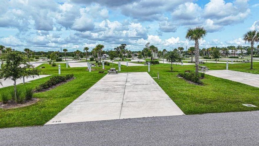 Welcome to Resort at Canopy Oaks, a gated luxury RV and tiny home community in Central Florida offering resort-style amenities and long-term ownership value. The community features a clubhouse, heated pool and spa, fitness center, pickleball courts, dog park, and an active social calendar—all within a beautifully maintained setting.

Lot 340 is centrally located for convenient access to amenities and is attractively landscaped with a picnic table and fire ring, creating the perfect outdoor retreat. The lot is ready for customization—bring your RV or design your ideal tiny home.

Ownership provides deeded property in a professionally managed resort with strong seasonal demand and rental potential. Ask about current developer incentives!

Schedule your private tour today and secure your place in this sought-after Florida resort community.