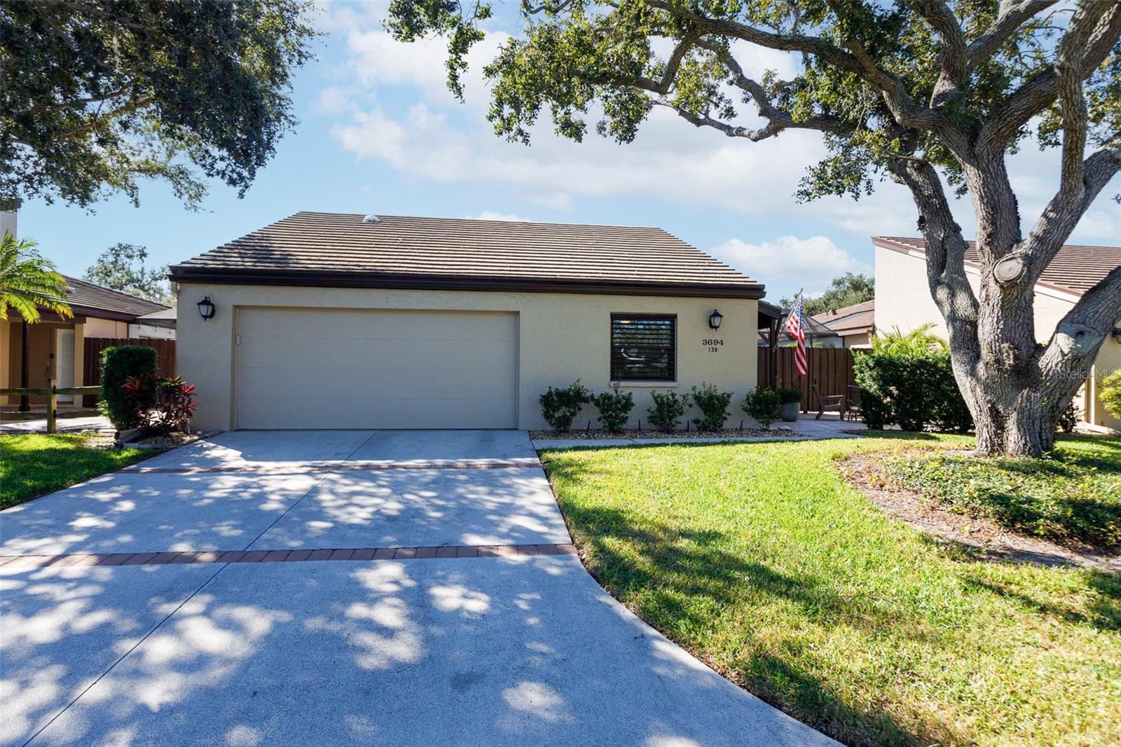A must-see luxury rental that perfectly combines comfort, style, and privacy—ready for you to move right in and enjoy Sarasota living at its best. Live the Sarasota lifestyle in this beautifully furnished 2-bedroom, 2-bath courtyard villa located in the highly desirable Glen Oaks Manor.
Step inside and fall in love with the bright, open floor plan, designer furnishings, and gourmet kitchen featuring high-end appliances and everything you need to feel right at home. Natural light pours through every room, highlighting the stylish details and spacious layout that make this villa a true retreat.
Enjoy your own private courtyard oasis featuring a heated pool, outdoor TV, and plenty of space to relax or entertain.
Set in a peaceful, tree-lined community with walking paths, this villa offers easy access to downtown Sarasota, shopping, dining, and the area’s award-winning beaches.