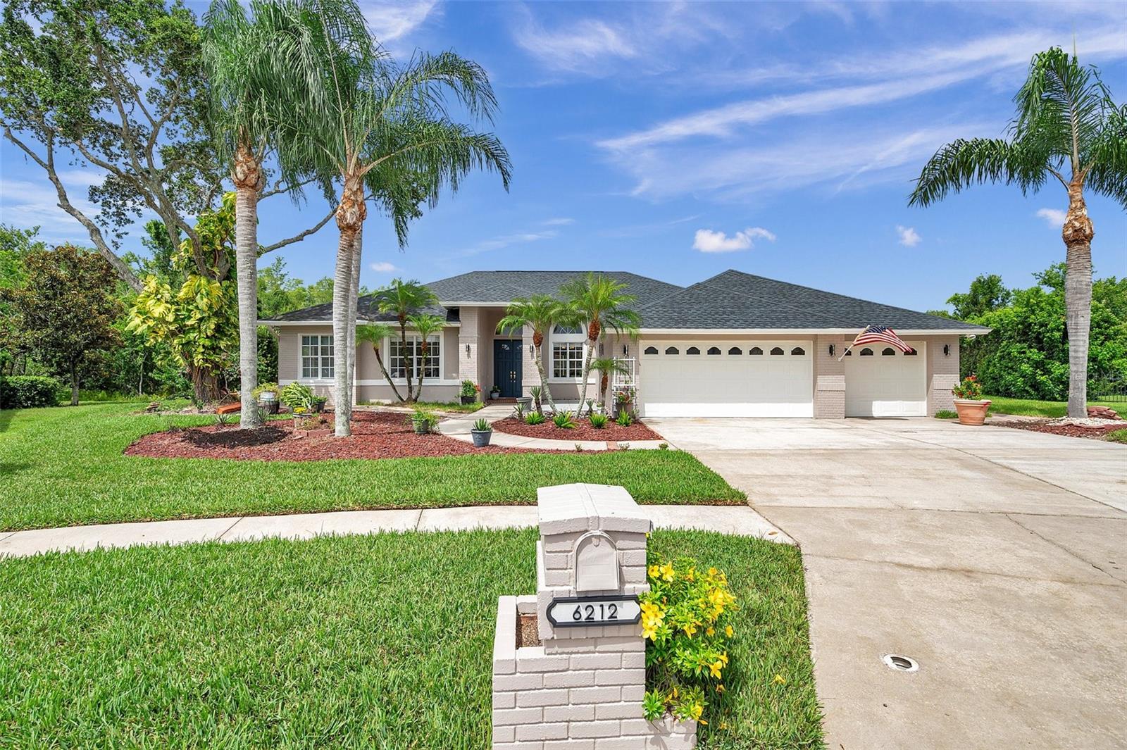Welcome to 6212 Nimes Ct. – A Rare Gem in the Prestigious Cheval Golf & Tennis Community
Nestled on a peaceful cul-de-sac in the highly sought-after gated community of Cheval Golf and Tennis, this stunning single-story residence is located within the top-rated Steinbrenner School District. With 5 spacious bedrooms plus a dedicated office, 3.5 bathrooms, a 3-car garage, and a heated pool and spa, this home truly checks every box for luxury living.
Step inside to discover an expansive and thoughtfully designed floor plan. The oversized fifth bedroom offers incredible versatility—perfect for a mother-in-law suite, home theater, or game room. At the heart of the home is the fully renovated kitchen (2023), a true showpiece featuring a massive marble island with a deep sink, sleek soft-close cabinetry, stainless steel appliances (2022), and designer lighting (2025). The kitchen flows seamlessly into the family room, where a stone-accented gas fireplace creates a cozy and sophisticated focal point.
Throughout most of the home, you'll find wide-plank engineered hardwood floors (2022) that add warmth and elegance. The split-bedroom floor plan offers optimal privacy, with the primary suite situated on one side of the home. This serene retreat features a tray ceiling, updated lighting, a large walk-in closet, and direct access to the pool and lanai.
Outdoor living is equally impressive. Enjoy serene conservation views of the Brooker Creek Preserve from the screened-in lanai and extended paver patio, perfect for entertaining. The space is pre-plumbed for an outdoor kitchen and includes a dedicated pool bath. Unwind by the custom stone firepit, surrounded by privacy hedges and ambient string lighting for the ultimate backyard retreat.
Additional highlights include Fresh interior paint (2025) and exterior paint (2023), New roof (2020), A/C units (2021 & 2023), water heater (2023), washer/dryer (2022), pool pump (2017), 12-foot ceilings throughout, a Jack and Jill bathroom shared by two secondary bedrooms (recently renovated), a fourth bedroom with its own private en-suite bath (renovated 2025)
The amenity-rich community of Cheval offers 24/7 staffed gated entrances, access to Cheval Golf Club, TPC Club, tennis courts, fitness center, resort-style aquatics, playgrounds, nature trails, and The Tavern Restaurant.
Located just minutes from the Veterans Expressway and Dale Mabry Highway, you're a short drive to premier dining, Tampa International Airport, and the cultural attractions of Downtown Tampa, St. Petersburg, and Clearwater.
This home is the perfect blend of elegance, comfort, and location—schedule your private showing today!