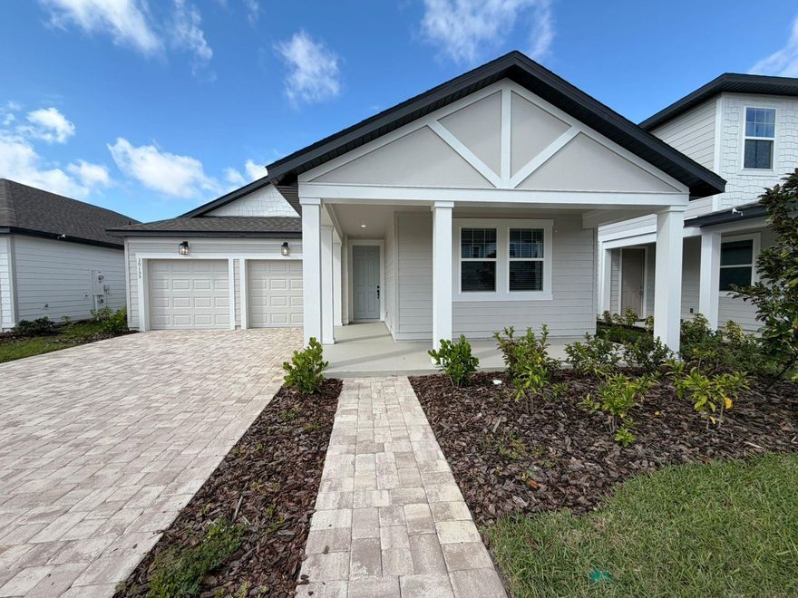Be the first one to live New construction home! Located in the Trailside community of Mount Dora, this one-story single-family home offers 3 bedrooms, 2.5 baths, and a 2-car garage. The open-concept layout is filled with natural light and features 8-foot doors, wood-look luxury vinyl plank flooring in the main living areas, and upgraded carpet in the bedrooms for added comfort. The kitchen showcases 42" neutral cabinetry, a large island with upgraded quartz countertops, and all stainless steel appliances perfect for everyday living and entertaining. The spacious primary suite includes a private sitting room, or an office area for added relaxation. Enjoy fantastic community amenities including a pool, clubhouse, and playground. Conveniently located near top-rated schools and just minutes from the charming shops and restaurants of historic downtown Mount Dora.