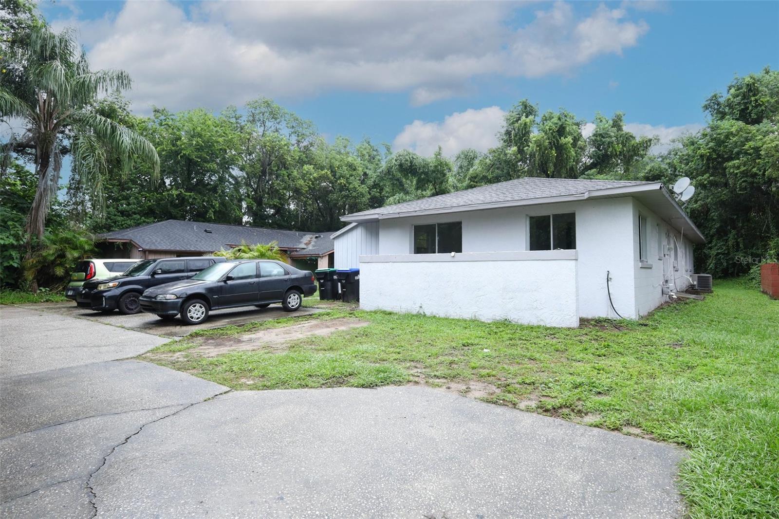 Fixer-Upper Duplex with Income Potential!
Each unit in this duplex offers a practical layout featuring a living and dining room combination, a functional kitchen, two bedrooms, and one full bath. The bathroom is accessible from both the primary bedroom and the hallway, with separate sink areas and a shared tub/shower and toilet space.
Washer and dryer hookups are located in the kitchen area, and each unit includes a private exterior storage room just outside the front door.
One unit is currently vacant and has a rental potential of approximately $1,650/month. The other unit is occupied by a long-term tenant at a discounted rate, offering immediate income with room for future upside.
With solid bones and great potential, this property is ideal for investors or buyers ready to add value through updates and improvements.