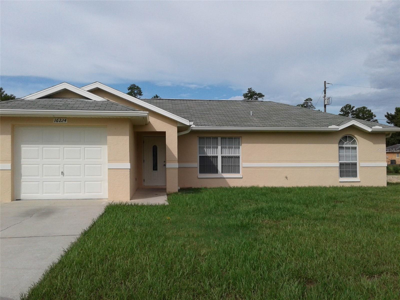 Lovely home awaiting new tenants in Marion Oaks community. Renovated 3 bedrooms 2 baths 1 car garage with tiles throughout entire house. Formal living, dining and good size family room with sliding door to access the big backyard. New roof and new HVAC system. Just painted inside and out. Marion oaks offers many stores, restaurants within short distance.