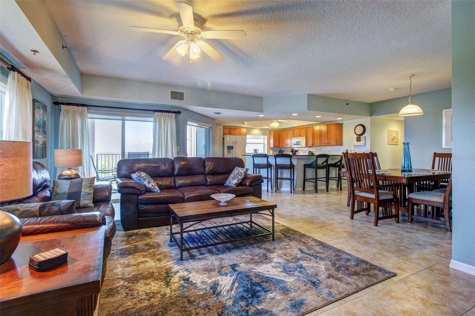 Updated condo with lots of fun amenities. You'll have the beach just steps away, complex has 2 pools, hot tub and tons of other amenities, the condo features 2 private balcony for outdoor dining while over looking the marsh and catching some spectacular sunsets.
The spacious living room and balcony provide plenty of space for entertaining. Lounge on the leather sofas and watch a movie on the flatscreen TV with a DVD player, the condo is fully furnished and move in ready as your permanent home or as a vacation rental- This condo is currently operating as a vacation rental and has been for 3 years it's well maintained and a book of business that will go with the sell of the condo. If you are going to use it as your permanent resident...No Problem
The living room features an open floorplan with the dining and kitchen, where there's a lovely six-person table for dining. You'll also have four bar stools at the kitchen counter.
The first bedroom has two twin-size beds and a TV. The master suite features a queen-size bed, a private balcony overlooking the wetlands, and a master bath with a Jacuzzi tub and separate shower
There are an array of community amenities at your fingertips, from the sauna and exercise room to the tennis courts, a shared grill in the pool area, and movie room. There's also a rooftop observation deck and an elevated sun deck.
This is a must see condo. Call to schedule your private showing. ;LocationDescription: Condo ;Water: City