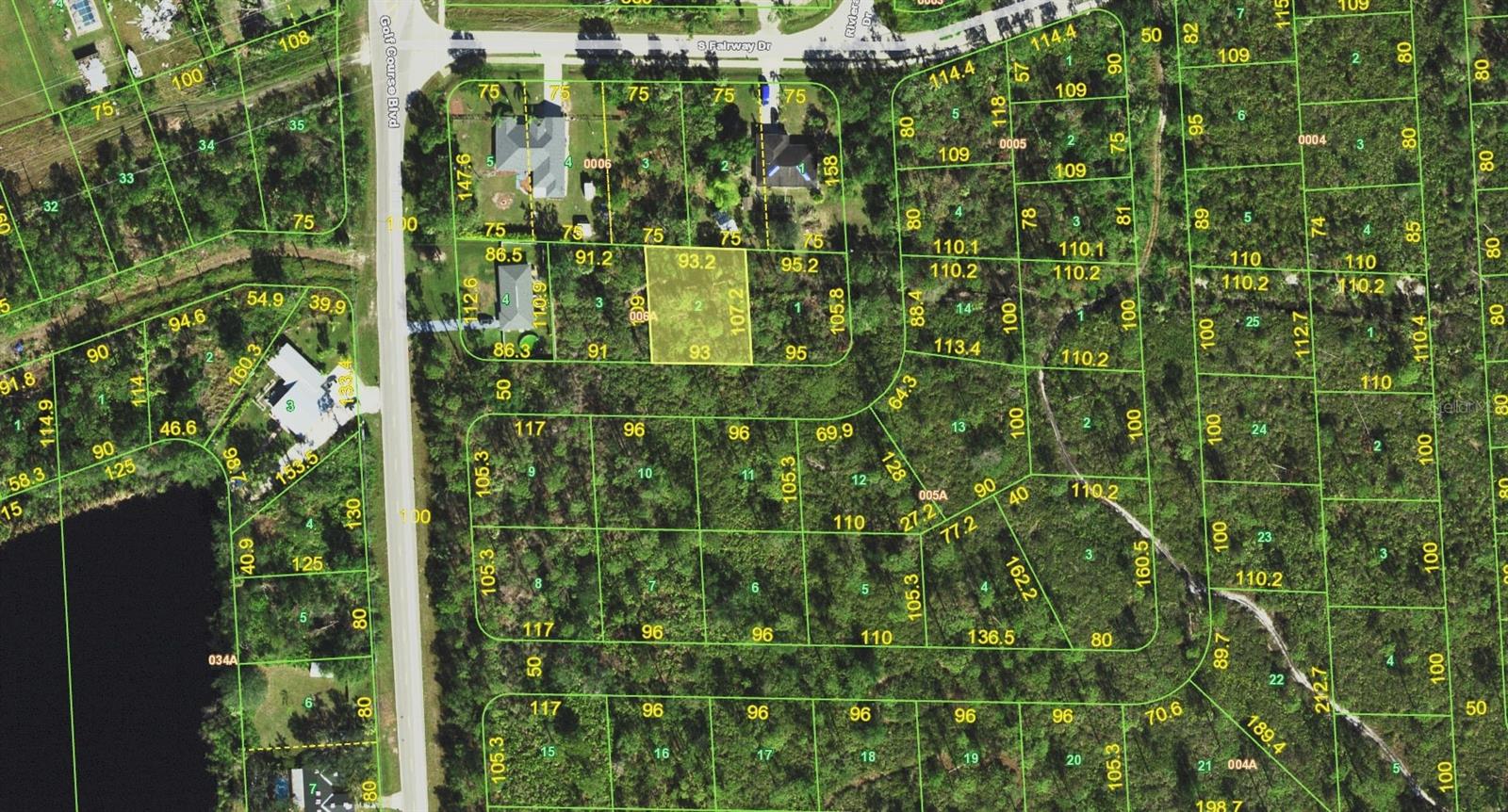 TEE & GRN ESTATES 1ST ADD - Land