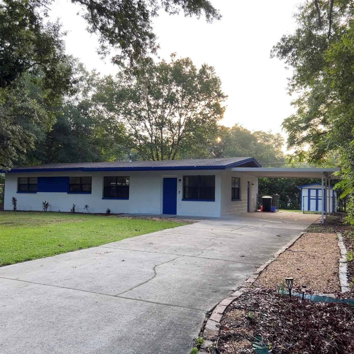 Brand new roof(2025) . New water heater (2024) . Remodeled kitchen granite countertop (2023) . NO HOA! Century old Oak trees "canopied " streets! Hazel Heights is centrally located 0.7 miles from Publix. 0.4 miles from North Florida Hospital and 0.6 miles from Shands Hospital.