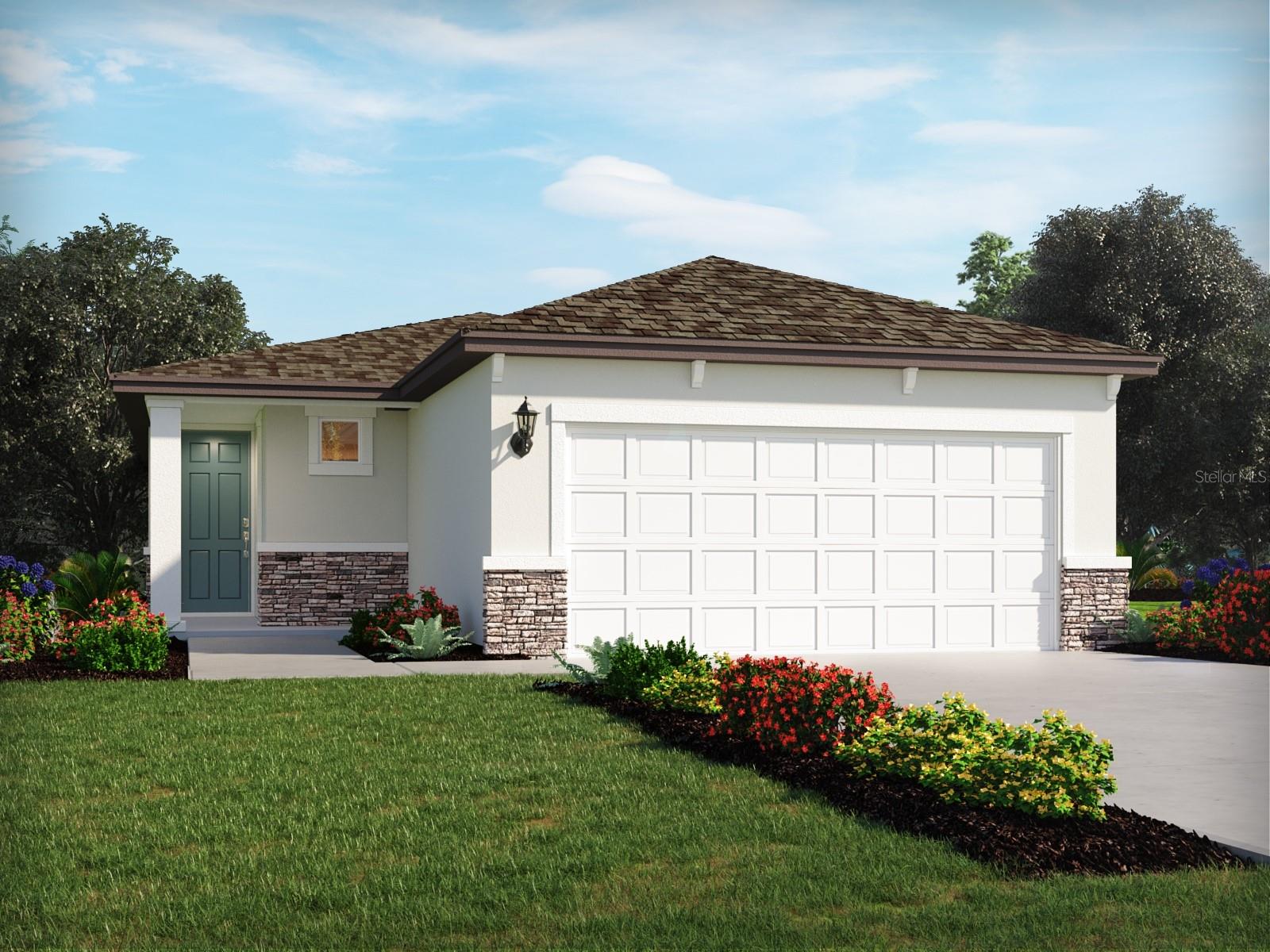 Under Construction. Brand new, energy-efficient home available by Oct 2025! The Acadia makes entertaining easy with an open kitchen, dining and great room that flow to the patio. The primary suite is tucked in the rear of the home, offering plenty of privacy and features a spacious walk-in closet and shower. The Oakfield Trails Premier Series has single-family homes with open-concept floorplans in Parrish, FL. Convenient to several major highways, this community is ideal for those who commute to Lakeland, Tampa and Orlando. Residents will enjoy amazing amenities that include a resort-style pool, clubhouse, fitness center, pickleball courts, playground and trails in a beautiful "old Florida" setting. Each of our homes is built with innovative, energy-efficient features designed to help you enjoy more savings, better health, real comfort and peace of mind.