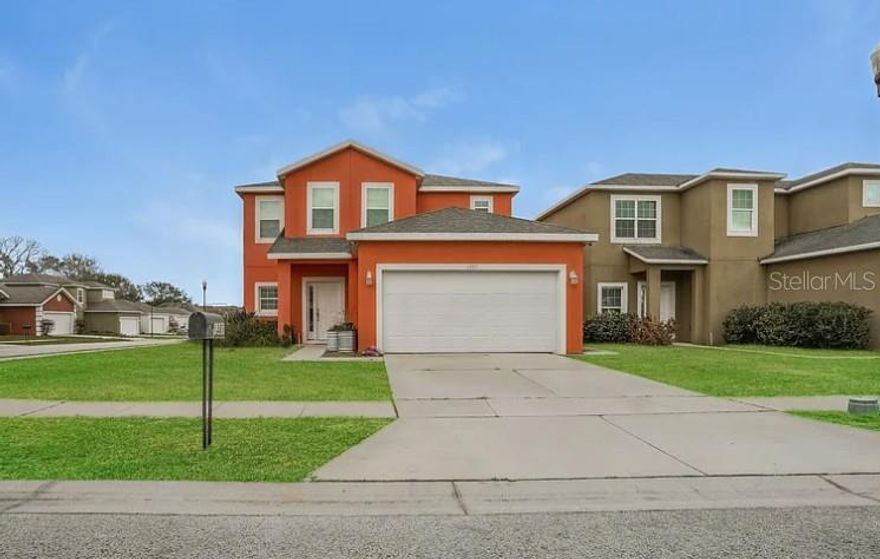 One or more photo(s) has been virtually staged. Welcome to this beautifully maintained 2018-built single-family home located at 1327 Salisbury Drive in Winter Haven. Offering approximately 2,300 square feet of living space, this spacious residence features 5 bedrooms, 3.5 bathrooms, and a two-car garage. The primary suite is conveniently located on the first floor, providing privacy and comfort, while the upstairs bedrooms are carpeted for a warm, cozy feel. The interior has been freshly painted, creating a bright and move-in-ready atmosphere throughout. Enjoy Florida living year-round from the screened-in back patio, perfect for relaxing or entertaining. It is conveniently located just minutes from downtown Winter Haven and close to the area’s picturesque lakes, shopping, dining, and major roadways. This home combines modern construction, generous space, and an excellent location. Schedule your private showing today!