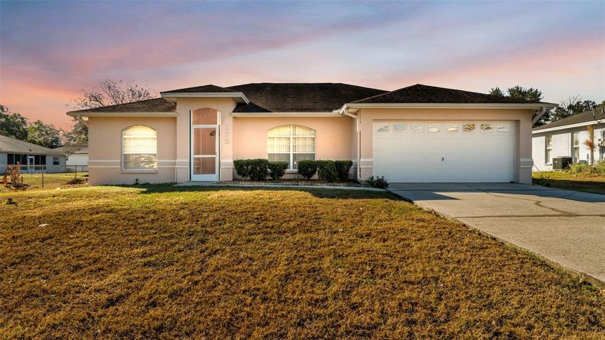 Welcome to your new home in the charming Tangerine Trails community of North Lakeland!

This well-maintained, one-owner home offers 3 bedrooms, 2 bathrooms, and 1,372 square feet of comfortable living space. Built in 1996, the home features a popular split-bedroom floor plan with tile flooring throughout, making it both functional and easy to maintain.

The spacious living room and dining area flow seamlessly into the kitchen, creating a welcoming layout for everyday living and entertaining. The primary suite includes a walk-in closet and an en-suite bathroom with a step-in shower.

Step outside to enjoy the large, fenced backyard and screened-in lanai—perfect for relaxing and enjoying Florida living year-round.

Recent updates provide peace of mind, including a newer A/C (2023), hot water heater (2021), washer and dryer (2020), and roof (2018).

Located in an established neighborhood with a low HOA of just $180 per year, this home is conveniently close to major shopping, hospitals, and Bonnet Springs Park. With quick access to I-4, commuting to Tampa and Orlando is a breeze.

Even better, this property is located in a USDA-eligible area, which may allow qualified buyers to purchase with 100% financing and no down payment.

This North Lakeland gem offers comfort, location, and value—schedule your showing today!