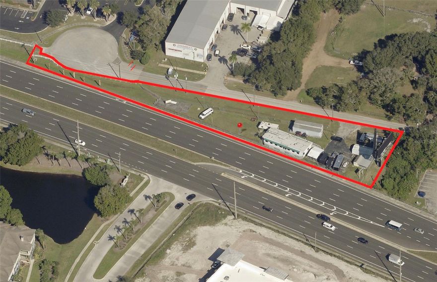 Great Oldsmar retail opportunity, commercial land/portable sales trailer, and 2-outside storage sheds that are situated on .51 Acres.  Daily Traffic Count 50,500 trips a day.