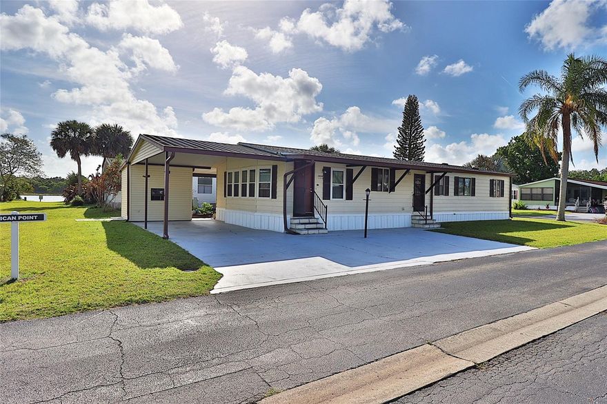 Welcome Home to Forest Lakes Cocoa. A Warm and Inviting 55+ Gated Community Near the Beach! From the moment you arrive, you’ll feel right at home in the beautiful Forest Lakes Cocoa community. Nestled in Brevard County and just a short drive from the stunning Space Coast beaches, this home offers the relaxed Florida lifestyle you’ve been dreaming of. Step inside and enjoy a bright, open layout designed for comfort and easy living. The heart of the home is the spacious kitchen with a large island, perfect for morning coffee, casual meals, or gathering with loved ones. The kitchen’s classic appliances offer a wonderful opportunity to add your own personal touch and style. You’ll love the abundance of closet space throughout the home, providing plenty of room to stay organized, along with an additional outdoor shed for extra storage perfect for tools, seasonal items, or hobby space. Life in Forest Lakes is all about connection and enjoyment. This gated 55+ community offers a welcoming atmosphere with plenty of activities, social events, and amenities, making it easy to meet neighbors and stay active. Whether you’re looking to relax or stay involved, you’ll feel a true sense of community here. Spend your days enjoying nearby shopping and dining, or take a quick trip to the beach for sunshine and ocean breezes. This home is perfect for those seeking a peaceful, friendly lifestyle with everything close by—ideal as a full-time residence or your Florida getaway. Conveniently located near shopping, dining, and major roadways, this home offers both tranquility and accessibility. Making it ideal for full-time living or a seasonal retreat.