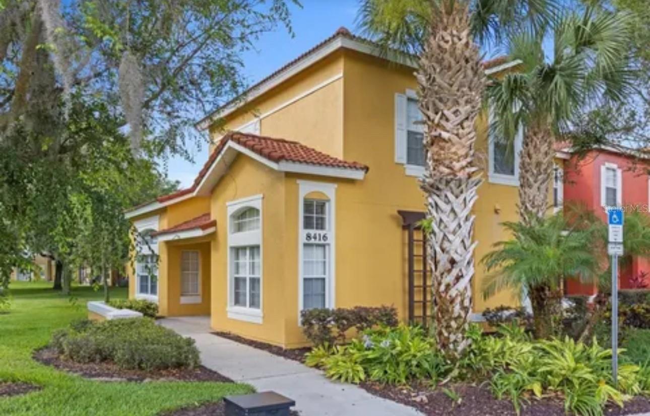 Fully Furnished Short-Term Rental Town home in Orlando’s Tourist Hub! Discover this turnkey, fully furnished 4-bedroom, 3.5-bath town home, perfectly positioned in the heart of Orlando’s tourist district, just minutes from Disney Parks and Disney Springs. Ideal for vacationers, second home or primary living, this property is ready for immediate bookings! Property Highlights: Flexible Layout - Use as a spacious 4-bedroom town home with two master suites or configure as a 3-bedroom home with a separate studio suite for independent bookings, Dual Entries -Main door access plus a private entrance to the downstairs master suite, designed like a hotel room with a coffeemaker, mini fridge, TV, and essentials, Modern Kitchen - Open-concept design with stainless steel appliances, sleek cabinets, and quartz countertops. Upstairs Layout - Three bedrooms, including a master suite with a private balcony and en suite bathroom, plus an additional full bath, Downstairs Features - Master suite with en suite bath and a convenient half bath, all updated with stylish, modern vanities and decor, Resort-Style Amenities -Guests enjoy access to a luxurious clubhouse with a state-of-the-art pool, hot tub, full-service bar, arcade, cyber café, fitness center, and more! Perfect for investors or hosts seeking a high-demand rental in Orlando’s vibrant tourist market!
