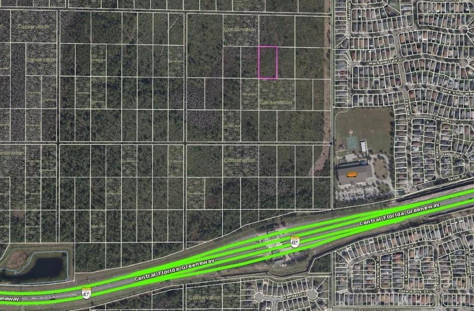This Parcel is 1.37 acres / 59,892 Sq Ft. Per County Records for this Great Price! Unimproved Land Currently Zoned A-1. Savvy Investment Opportunity Awaits. Could Be used to Enjoy Florida Wildlife, Peaceful Nature Walks, Camping or Hunting. New Owner can work with the County to start improvements/development to the area. This lot is close to International Drive and just off The 417 situated only feet from the established neighborhood of Hunters Creek. Make an offer and secure this large tract of land Today! Best Priced Parcel in this area!!