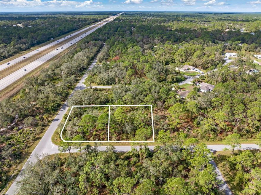 Build Your Dream Home on Over Half an Acre in Desirable North Port!

Discover the perfect place to create your Florida dream lifestyle! Now available! Two adjacent vacant lots (Lot 20 & Lot 21) offering the rare opportunity to own over half an acre in a peaceful North Port neighborhood near the sought-after North Port Estates.

Whether you're looking to build a spacious custom home, add a pool, or design the ultimate outdoor living area, this homesite offers plenty of room and flexibility with no deed restrictions or HOA fees to limit your vision.

Property Highlights:
Two side-by-side lots available – buy one or both for added space and investment potential
Ideal for a custom home, pool, or a large backyard retreat
Quiet, low-density area with newer homes and plenty of privacy
Conveniently located near shopping, medical centers, and the exciting new West Port development
Utilities nearby, ready for your builder

Prime Location for Florida Living:
Close to world-renowned fishing spots, scenic nature preserves, and top-rated golf courses
Easy drive to Gulf Coast beaches 
Quick access to I-75 and only 30 minutes to Sarasota, Fort Myers, and Port Charlotte
Near historic Punta Gorda, the new Allegiant Sunseeker Resort, and MLB spring training facilities for the Braves and Rays
Whether you build now or invest for the future, this is a chance to secure an exceptional piece of Florida real estate in one of the area’s most promising locations.

?? Development Suitability Assessment available upon request.

Don’t miss out — claim your slice of paradise today!