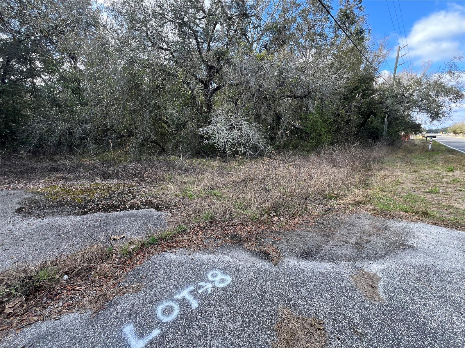 One acre lot located in Timberwood Estates. This community is restricted to Single Family Homes Only with a living area of 2000 square feet or larger. Bring your own builder. This lot is located on Hays Road, just four lots North of Frisky Lane on the West side of the road. The lot is directly across the street from 15216 Hays Road and next door to 15231 Hays Road. There is a shared driveway between lots 7 and 8.