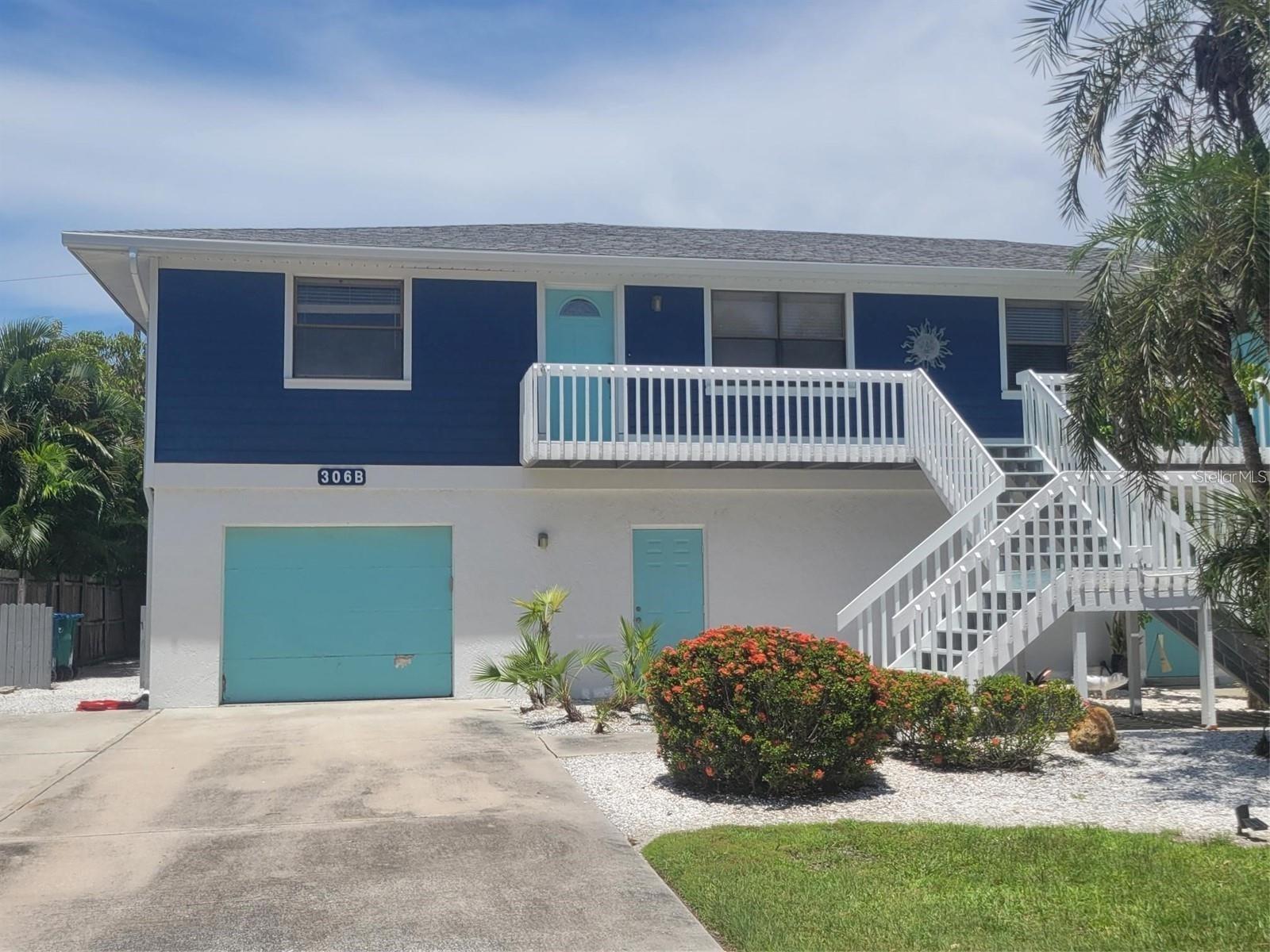 ANNUAL RENTAL. Nice spacious 3bdrm 2bath raised Duplex just blocks to the beach. Extra bonus rooms off the dining area and in the lower level. Primary bedroom with its own bath and private covered deck. Open kitchen in to dinning/ family room area. Large garage space with extra storage for all your beach toys. Application approval required.