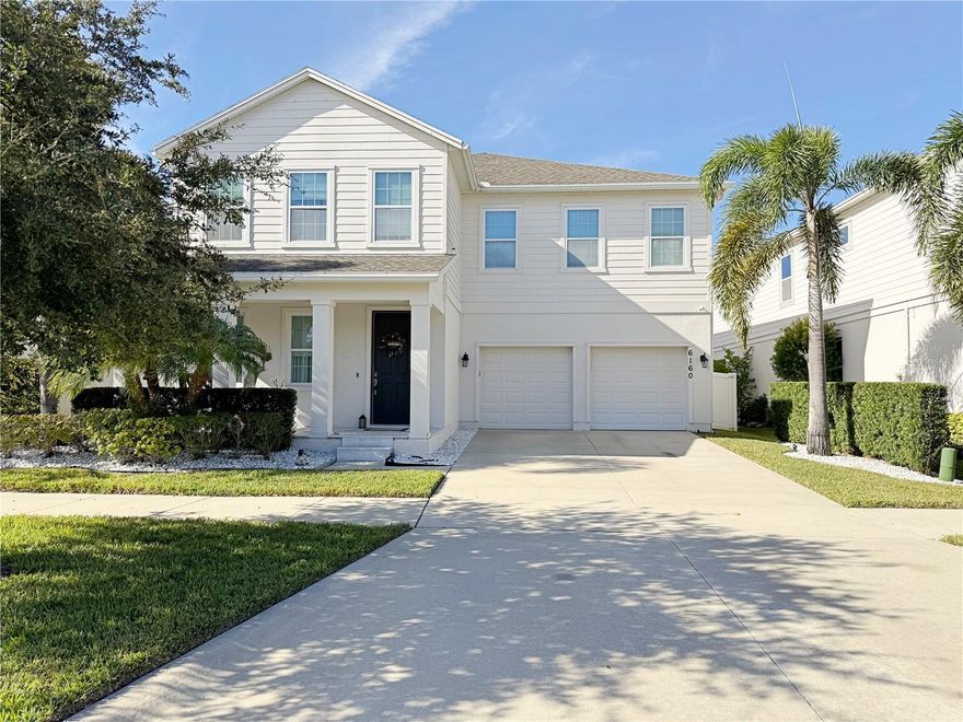 LUXURY home for rent in one of Winter Garden’s most desirable communities. This stunning property offers 4 bedrooms, 3.5 baths, a private office, an upstairs study area, a PRIVATE HEATED POOL AND SPA, synthetic grass, and an elegant WHITE MARBLE PATIO, perfect for relaxing or entertaining. Features include DOUBLE-HEIGHT CEILINGS, a gourmet kitchen with KitchenAid black stainless steel appliances, and a custom walk-in closet in the master suite. Additional highlights include crystal chandeliers, high-end finishes, A/C IN THE 2.5-CAR GARAGE, 6 security cameras, and a fully fenced yard. Beautiful community with clubhouse and playground. PRIME LOCATION near A-rated schools, shopping, dining, entertainment, and major attractions, with easy access to highways throughout Central Florida.