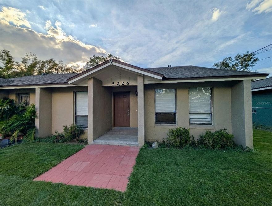 One or more photo(s) has been virtually staged. Presenting 5226 2nd St, Orlando, FL 32810… this clean and well-kept 2 bedroom, 2 bathroom half duplex offers affordable living with a practical layout and updated finishes. Priced at $1,500 per month, this home is a smart choice for anyone looking for a comfortable space without unnecessary extras.

The interior features an easy-flow floor plan with a spacious main living area, making it simple to arrange your furniture and daily routine. The kitchen includes plenty of cabinet storage and countertop space for everyday meal prep. Each bedroom has access to a full bathroom, providing added privacy and convenience, ideal for roommates, small families, or individuals who just want a bit of extra space.

There’s no carpet anywhere in the home. Tile flooring runs through the main living areas, while the bedrooms have been upgraded with luxury vinyl plank for a modern touch that’s also easy to maintain. This mix of durable and low-maintenance flooring helps keep the home cool and clean year-round.

The exterior includes a small private yard area, and there’s off-street parking available in the driveway. With no HOA and minimal yard upkeep, living here is simple and stress-free.

Located in a quiet residential area with quick access to major roads like 441 and I-4, this home is well-positioned for commuting or running errands. You're also just a short drive to Rosemont and other nearby neighborhoods for shopping, dining, and basic services.

If you’re looking for a rental that offers solid value, a clean interior, and easy day-to-day living, 5226 2nd St is worth a look. Schedule your showing today before it's too late.