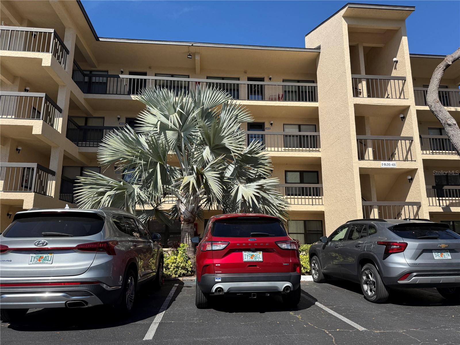 Bring All Offers! Absolutely Amazing water views directly behind this unit! You have to see it to believe it! 3rd floor, 2 bedroom, 2 bath condo nicely furnished (except for 2nd bedroom). Inside washer and dryer for your convenience. Well equipped kitchen with room for table and chairs. Huge living room/dining room area to do with as you choose! New interior paint. Park right in front and this building has an elevator. Each condo comes with a private storage area on the same floor as the condo. Gazebo with grills behind this building. This complex has full time management and they have done a wonderful job keeping the property in great shape and also in keeping maintenance fees reasonable. This is a gated community 24/7, and is located near shopping and restaurants and a quick drive to beautiful beaches! A small dog is allowed or two cats. Better hurry on this one!