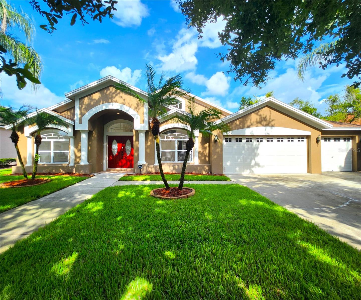 OR BEST OFFER! Stunning home sweet home in Hillsborough County’s highly sought-after unincorporated town of Odessa, in a NO FLOOD ZONE - THUS FLOOD INSURANCE IS OPTIONAL.
NEW OWNERS MAY RENT THIS PROPERTY IMMEDIATELY AFTER CLOSING, NO WAIT PERIOD, NO MINIMUM LEASE TERMS NOR THE NEED FOR BUYER OR TENANT APPROVAL.
About the Home:
•Although the Actual Year Built was 1997, the Effective Year Built is 2010 which is the estimated age of the property based on its current condition, including renovations, updates, wear, and tear.
•Nestled on an expansive 0.36-acre homesite, this charming 2,574 sq ft single-family residence is ideally positioned for its next proud homeowner and offers a wealth of desirable features, including:
-Return Osmosis for ENTIRE home, Simply Safe Security System, SMART Irrigation Meter, Re-ROOF (2021), NEW Pool & Spa Solar Panel Heating System (April 2024), NEW HVAC Coils & Motor, Interior & Exterior Paint (2023), Water Heater (2021), Formal Living Room, Formal Dining Room, Family Room, Grand Kitchen, 4 Bedrooms, 3 Bathrooms, Attached 3 Car Garage, Genuine Hardwood Floors, Ceramic Tile Floors, Granite Countertops, High Ceilings, Crown & Wall Molding, Surround Sound Speakers (not connected), Fence, Shed, Manicured Lawn and:
-Sunlit & open Kitchen provides everything needed for delightful cooking and entertaining including an Island, Walk-In Pantry, Nook, and Breakfast Bar. Fully equipped w/Convection Stove/Oven, Refrigerator, Dishwasher, Microwave, Electric Garbage Disposal, and stylish Lighting Fixtures.
-The bright Family Room offers comfortable living w/a mounted TV, Ceiling Fan w/Medallion, functional Built-In Shelves & Glass Sliding Doors leading to your secluded backyard oasis.
-Your Master Quarters feature a spacious bedroom, En Suite Bathroom, His & Hers Walk-In Closets, Linen Closet, Ceiling Fan, Pool & Spa access via Sliding Glass Doors.
-An expansive En Suite Master Bathroom awaits, offering a Walk-In Double Shower enclosed by sophisticated Glass Sliding Doors, individual Vanities, and a Private Water Closet.
-This sanctuary of a home features a desirable Split Floor Plan with all 3 Guest Bedrooms located on the opposite side of the residence, ensuring privacy for everyone.
-One of the Guest Bedrooms serves as a guest wing providing a large Walk-In Closet & a PRIVATE ENTRY through its En Suite Bathroom ensuring a comfortable and independent living space.
-Both Guest Bathrooms include Shower, Bathtub and Medicine Cabinet.
-In-Home Laundry Room offers a Wet Bar, generous Cabinetry, and washer/dryer Hookups for effortless living.
-The property backs-up to a private 5-acre land, featuring an enclosed Pool & Spa, Lush Pavers, Storage Shed & meticulously maintained Lawn & Garden.
•About Arbor Lakes: Renowned for its welcoming atmosphere and peaceful surroundings, it is ideal for families and individuals seeking a tranquil environment. The remarkably low HOA fees of just $625 per YEAR cover a variety of amenities including: Community Park, Playground, Tennis and Pickleball Courts, Gazebo, Swings, Common Area Grounds Maintenance.
Within proximity to nearby Rated-A schools, the Veterans Expwy, 21 miles to MacDill AFB, 12 miles to University of South Florida, 18 miles to The University of Tampa & St. Pete–Clearwater International Airport, 13 miles to Tampa International Airport & Busch Gardens, minutes from chic restaurants, grocery stores, Citrus Park Mall and so much more.