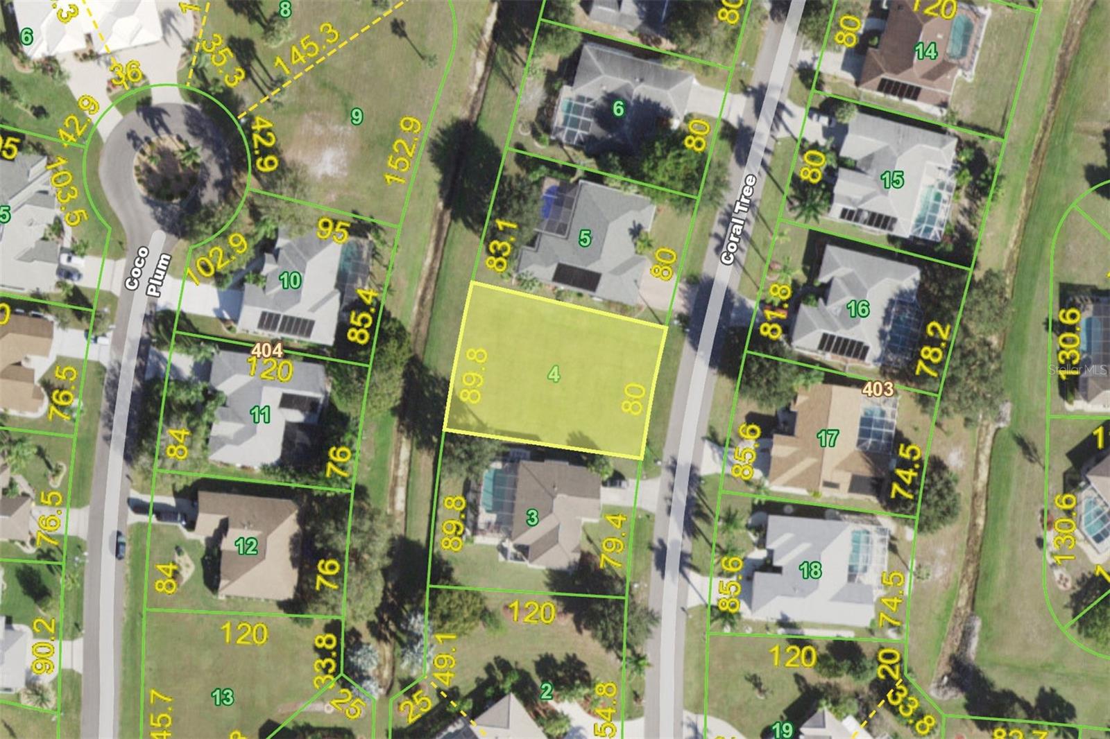 PUNTA GORDA ISLES SEC 18 - Land