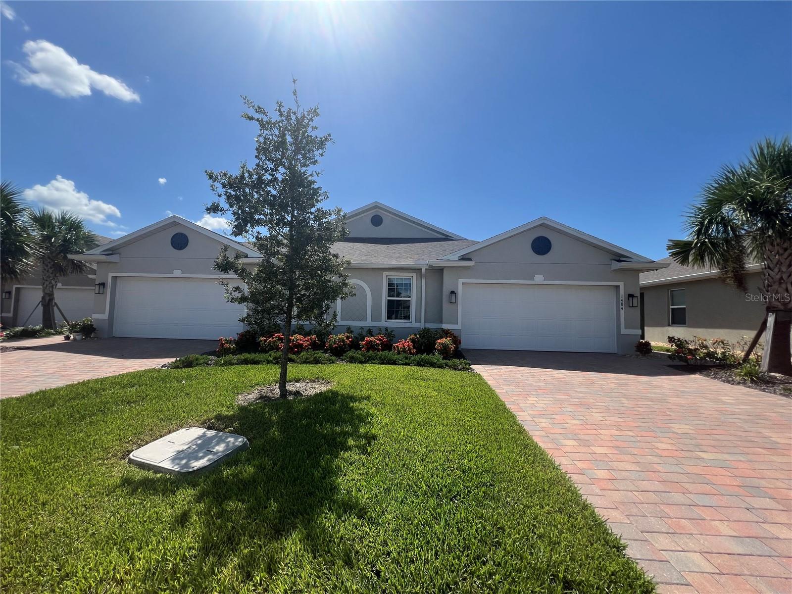 **ANNUAL**BEAUTIFUL 2/2 PLUS A DEN/3rd BEDROOM/OFFICE WITH LAKE VIEW VILLA AVAILABLE NOW** Newer villa built in 2023. Features stunning kitchen with quart countertops, spacious island with overhang for seating, and stainless steel appliances. Open split bedroom layout provides privacy and additional flexible den/office with French doors can be used to suit your needs. Primary suite has large walk-in closet with ensuite/dual vanities and walk-in tiled shower. Living room looks onto screened lanai with lake view which provides area for relaxing and entertaining. Also has attached 2 car garage. Located in The Cove at West Port gated community which offers clubhouse, pool, state-of-the art fitness center, pickleball and bocce ball courts, and spaces providing access for walking and biking. Close to shopping, restaurants, and more. Call for showing TODAY!
Call for showing today!