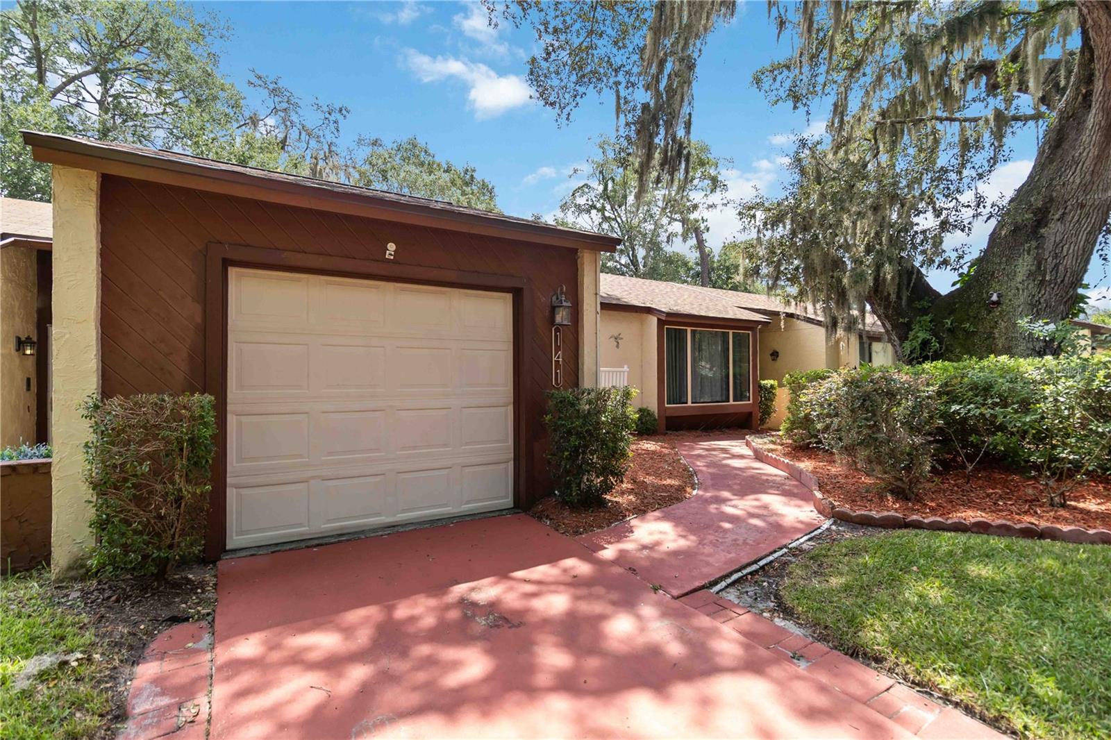 Welcome to this SPOTLESS, ONE STORY, 2-bedroom, 2-bath townhome with a spacious one-car garage, and a long driveway for plenty of parking. LOW HOA FEES....$61.00 a month, and you have a HUGE COMMUNITY POOL, Tennis Courts, Kids Play Area, and a clubhouse that you can rent out for parties!!! This must see home is located in the cozy, desirable Concord Woods Village Community. This beauty has been lovingly cared for with recent updates including a beautiful new roof (2025), updated electrical panel, & updated plumbing. Plus, all Appliances are included (Washer & Dryer as well.)
Inside you’ll find a super clean, move-in ready home with an amazing open floor plan with plenty of natural light. Very well designed floorplan: Great for entertaining...the kitchen opens up to everything...the Dinette area, the Great Room & The FANTASTIC Screened in Patio...BRING THE WHOLE FAMILY BECAUSE THERE IS ROOM FOR EVERYONE. You'll love the 13 foot cedar ceilings in the Dinette (12' x 14') with a lovely bay window, Fantastic Kitchen with a breakfast bar & plenty of counter space & cabinets, HUGE Great Room measures 16' x 13', & the must see screened in patio (10' x 15') that has a vaulted wood ceiling with a shingled roof over top, this is an extra living space you will adore for evening dinners and Sunday Football Games. The primary bedroom measures 13' x 15' & has a walk in closet and a sliding glass door that leads to your private backyard. The fenced in backyard is a must see...so spacious & private, this is very unique for a townhome.
The community features low HOA fees and wonderful amenities including a pool and tennis courts. Great location being so close to EVERYTHING!!! Walk to Sunset Park to watch the sunset. Conveniently located near shopping, dining, and major highways, hospitals, schools, churches, and so much more. Call for your private showing.