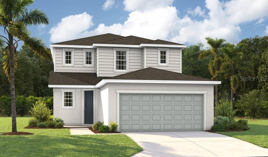 Under Construction. Step into the Palm Floorplan, an expansive 2,170-square-foot haven designed for both luxury and versatility. This stunning home features 4 spacious bedrooms and 3 well-appointed bathrooms, ensuring ample room for comfort and relaxation. On the main level, enjoy elegant quartz countertops and stylish tile flooring, while plush carpet in the bedrooms adds a touch of coziness. The kitchen and bathrooms boast modern soft-close cabinets and chic cabinet hardware, perfectly blending form and function. The Palm Floorplan stands out with its impressive loft area upstairs—ideal for a home office, playroom, or relaxation space. With soaring 9’4” ceilings and grand 8’ doors on the first floor, the Palm Floorplan exudes an open and airy ambiance. This meticulously designed home is perfect for those seeking both space and sophistication. Make it yours and experience elevated living at its finest. * SAMPLE PHOTOS Actual homes as constructed may not contain the features and layouts depicted and may vary from image(s).