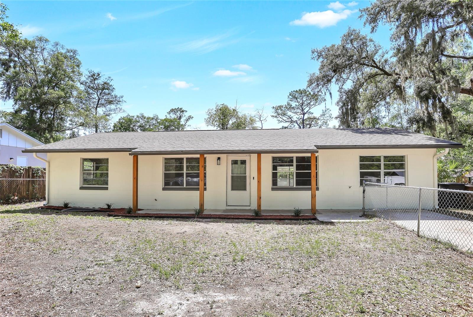 Modern Elegance in the Heart of Ocala – The Horse Capital of the World! BUYER GIFT OF $5K CLOSING CREDIT with Full Price Offer!
Welcome to your dream home—fully renovated, stylishly updated, and MOVE IN ready! Nestled just minutes from vibrant Downtown Ocala, this stunning property offers the perfect balance of modern comfort and timeless Florida charm. Inside, you'll be greeted by luxury vinyl plank flooring throughout, setting the stage for a bright and airy layout.
The gourmet kitchen is a true showpiece, featuring custom cabinetry, granite countertops, brand-new stainless steel appliances, and a cozy breakfast nook that invites you to slow down and enjoy the moment. Both bathrooms have been thoughtfully redesigned with sleek fixtures and high-end finishes, offering a clean, contemporary feel.
Step outside to your screened-in patio and spacious backyard—ideal for entertaining, relaxing, or simply enjoying the Florida sunshine. Enjoy added peace of mind with a brand-new roof, ensuring durability for years to come. And with no HOA, you have the freedom to make this home truly your own—without restrictions.
Located just 3 blocks from the bus route and only 1.9 miles to Downtown Ocala, you're perfectly positioned to enjoy local dining, shopping, and community events. And beyond city life, Ocala offers something truly special: it’s not only a hub of Southern charm, but also the “Horse Capital of the World.” With its prestigious equestrian industry, rolling pastures, and world-class facilities, it’s a haven for horse lovers and outdoor enthusiasts alike.
Surrounded by gorgeous natural landscapes, you're also moments away from Silver Springs State Park and the expansive Ocala National Forest—perfect for kayaking, hiking, wildlife watching, and weekend adventures.
Whether you're a first-time buyer, a growing family, or simply looking for a fresh start in a city that blends heritage, nature, and heart, this Ocala beauty is ready to welcome you home.