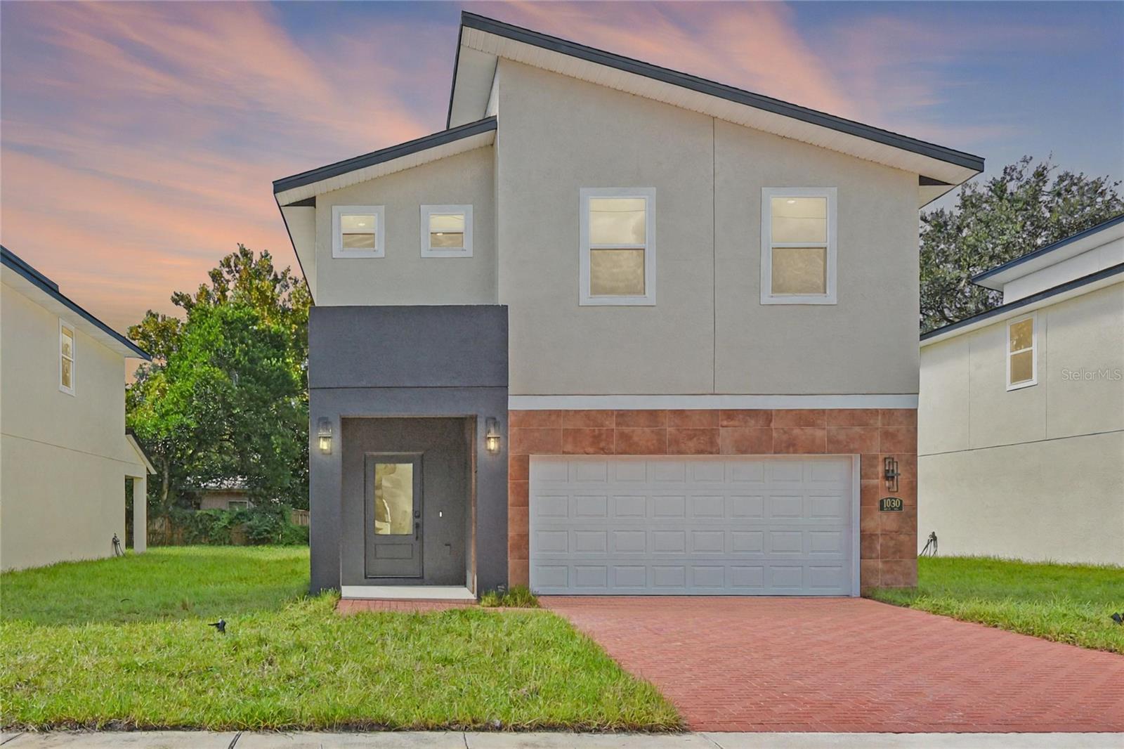 Beautifully designed 3-bedroom + BONUS ROOM, 2.5-bath home with bonus room in the heart of Belle Isle. This 2,250 sq. ft. residence features high-end finishes throughout, including luxury vinyl flooring, GE Profile appliances, and modern designer touches. The open-concept main level offers a spacious living and dining area that flows seamlessly through expansive sliding glass doors to a private backyard, perfect for entertaining.
Convenience meets function with a mudroom just off the 2-car attached garage and a walk-in pantry with built-in cabinets and abundant storage space. Upstairs you’ll find the primary suite, two additional bedrooms, a bonus room ideal for an office, playroom, or additional bedroom, and a convenient upstairs laundry room.
For the water sports enthusiast, this location is unmatched—just half a mile to a public boat ramp with direct access to the Conway Chain of Lakes, offering endless opportunities for boating, fishing, kayaking, and paddleboarding.
Nestled on a quiet street, this property is also minutes from Downtown Orlando, Orlando International Airport (MCO), shopping, dining, and entertainment.
This home may also be purchased together with the neighboring properties at 1028 Wilks Ave and 1054 Wilks Ave, providing a rare opportunity for multi-generational living or investment.