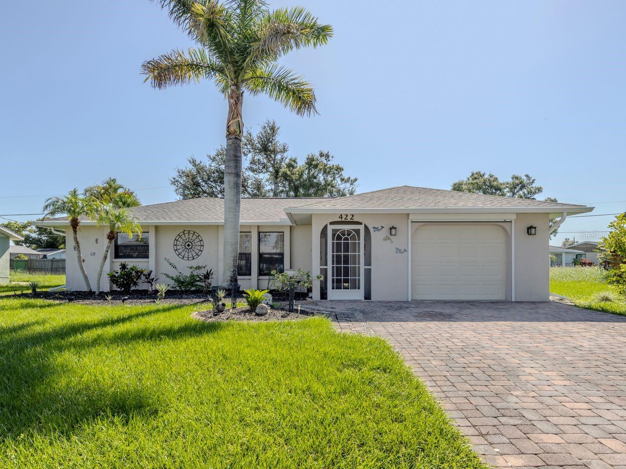 Beautifully renovated 2 bedroom, 2 bath, 1 car garage home in Venice East Golf Course community. FURNISHED & MOVE-IN READY this property is perfect as a seasonal retreat, year-round living or investment opportunity. Great curb appeal with tropical landscape and newer ROOF, this home offers comfort, convenience, and style. Upgraded Kitchen with wood cabinetry, granite countertops & breakfast bar. Seller to provide a home warranty for the Buyer. Open floor plan with split bedrooms for privacy. Designer lighting and ceiling fans throughout. PGT impact slider for safety & efficiency. Newer electrical panel & hot water heater. Crown Molding & an abundance of storage extra cabinets in the great room. Spacious yard with back fencing for privacy. Desirable community with public water/sewer, no deed restrictions, Voluntary HOA, no CDD & no flood insurance required. Convenient location to Gulf Beaches, fishing, dog parks, shopping, fine dining, Library, Atlanta Braves stadium and historic downtown Venice. Call now to see your slice of Paradise!