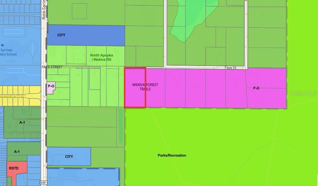 WEKIVA FOREST TRAILS - Land