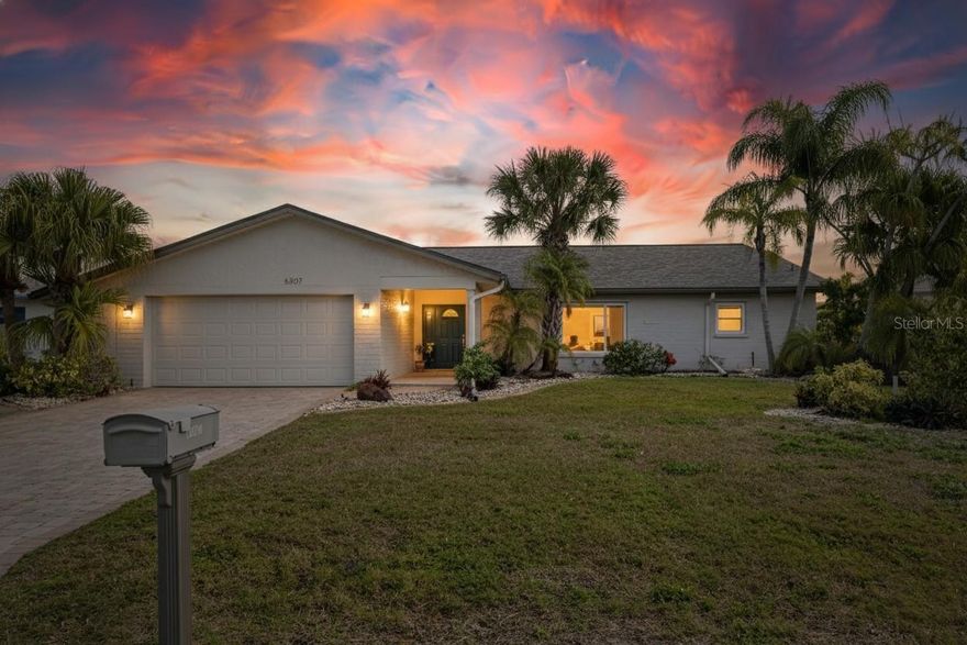 Tropical Waterfront Oasis at 6307 Cottonwood Lane, Apollo Beach, Florida!

Step into your very own tropical paradise in the vibrant boating community of Apollo Beach! This beautifully updated 3-bedroom, 2-bathroom home offers a serene escape with breathtaking water views and the exciting opportunity to build your own custom dock for
 easy access to the beautiful waters of Tampa Bay.

Surrounded by swaying palm trees, this property features a massive, fully screened-in private pool area, perfect for soaking up the sun or hosting unforgettable gatherings. With four sliding glass doors that seamlessly connect the indoor and outdoor spaces,
 you can enjoy the gentle ocean breeze and tropical ambiance at every turn.

Enjoy peace of mind with a newly installed roof (December 2025), along with modern updates including freshly restained cabinets and all new appliances. The clever sliding kitchen window opens to an exterior counter, making it effortless to savor meals and drinks
 by the pool without missing a beat.

This tropical oasis also includes a spacious 2-car garage, a sprinkler system, and extra storage space. With no HOA or CDD fees, you have the freedom to fully embrace the coastal lifestyle.

Immerse yourself in this large boating community where outdoor water sports are everywhere and create lifelong memories in your slice of paradise. Don't miss out on this incredible opportunity to live the ultimate Florida dream!
