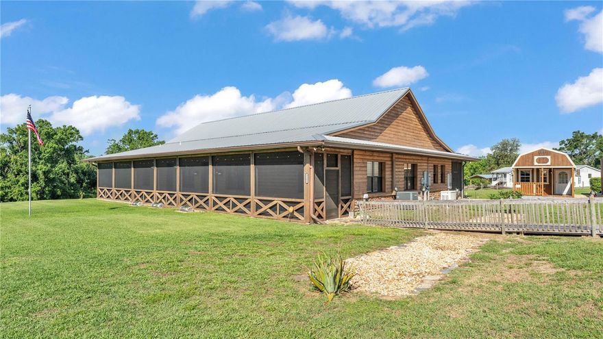 Introducing Broken Arrow Ranch–a rare opportunity to own an exceptional ranch property in North Lakeland featuring 60 acres of pristine pasture, recreational land, and two natural springs.

The primary residence spans 2,736± square feet and offers 3 bedrooms and 2 full bathrooms. Recent upgrades include a beautifully renovated kitchen and primary bathroom, saltwater pool with hot tub, and both front and back screened porches. Additional features include reinforced covered parking, a “she-shed,” and a whole-house generator supported by 700 gallons of propane storage—capable of powering the home for multiple weeks in the event of a long-term power outage.

The property also includes a 2019 manufactured home, ideal as a guest residence or income-producing rental. This home offers 2,002 ± square feet, 3 bedrooms, 2 bathrooms, covered parking, a back deck, and children’s play set. The primary bathroom features dual vanities, a soaking tub, and a walk-in shower.

An additional single-wide manufactured home provides flexibility as an office or guest house, featuring a recently renovated interior and a new A/C unit. Other improvements include: a large equipment barn, diesel fueling station with two 500-gallon tanks, multiple covered parking areas, storage sheds, and an open stable.

With RL-1 and RL-2 Zoning/Future Land Use classifications, the property holds attractive potential for future residential development, making it an excellent candidate for both current enjoyment and long-term investment.

Broken Arrow Ranch combines comfort, functionality, and rural lifestyle appeal—perfect for recreation, livestock, or country living with income potential.

Broken Arrow Ranch offers a perfect blend of serene landscapes and urban amenities, making it an ideal investment opportunity for a potential land investor. Just minutes from the property, the Circle B Bar Reserve invites residents to explore its stunning trails and observe local wildlife. For a taste of the local culture, downtown Lakeland boasts historic architecture and a vibrant art scene. With easy access to major highways, this property's prime location enhances its appeal for those looking to capitalize on the growing potential of this dynamic region.