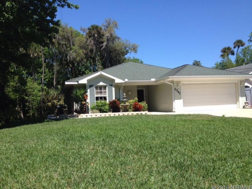 Adorable Pool home in Corbin Park. 3 bedroom, 2 bath. Split bedroom plan. Open floor plan. Breakfast bar, dining, living room combo. Kitchen is up grated with Granite counter tops and quality cabinets.  Laundry room. Screened, heated Salt water pool w/large lanai. Beautifully landscaped property. 2 car garage. ;Water: City