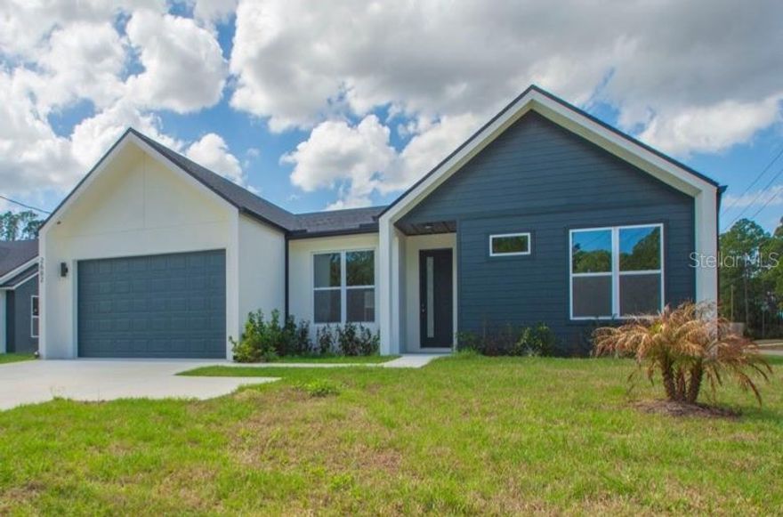 Brand new construction on a premium corner lot featuring unique modern architecture and upscale finishes throughout. This thoughtfully designed 4-bedroom, 3-bath residence includes a private office, soaring ceilings, and an open-concept floor plan ideal for everyday living and entertaining. Chef’s kitchen offers soft close cabinetry, stylish finishes, abundant counter space, and seamless flow into the main living areas. Luxurious primary suite features a spa-inspired bath and oversized walk-in closet with direct access to laundry room. Additional highlights include spacious secondary bedrooms, ample storage, mudroom walkway with bench leading to a 2-car garage. **Seller offering up to $10,000 toward rate buy-down assistance to qualified buyers.** Builder warranty guarantees peace of mind.  Exceptional opportunity to own a beautifully designed modern home with high-end details throughout.